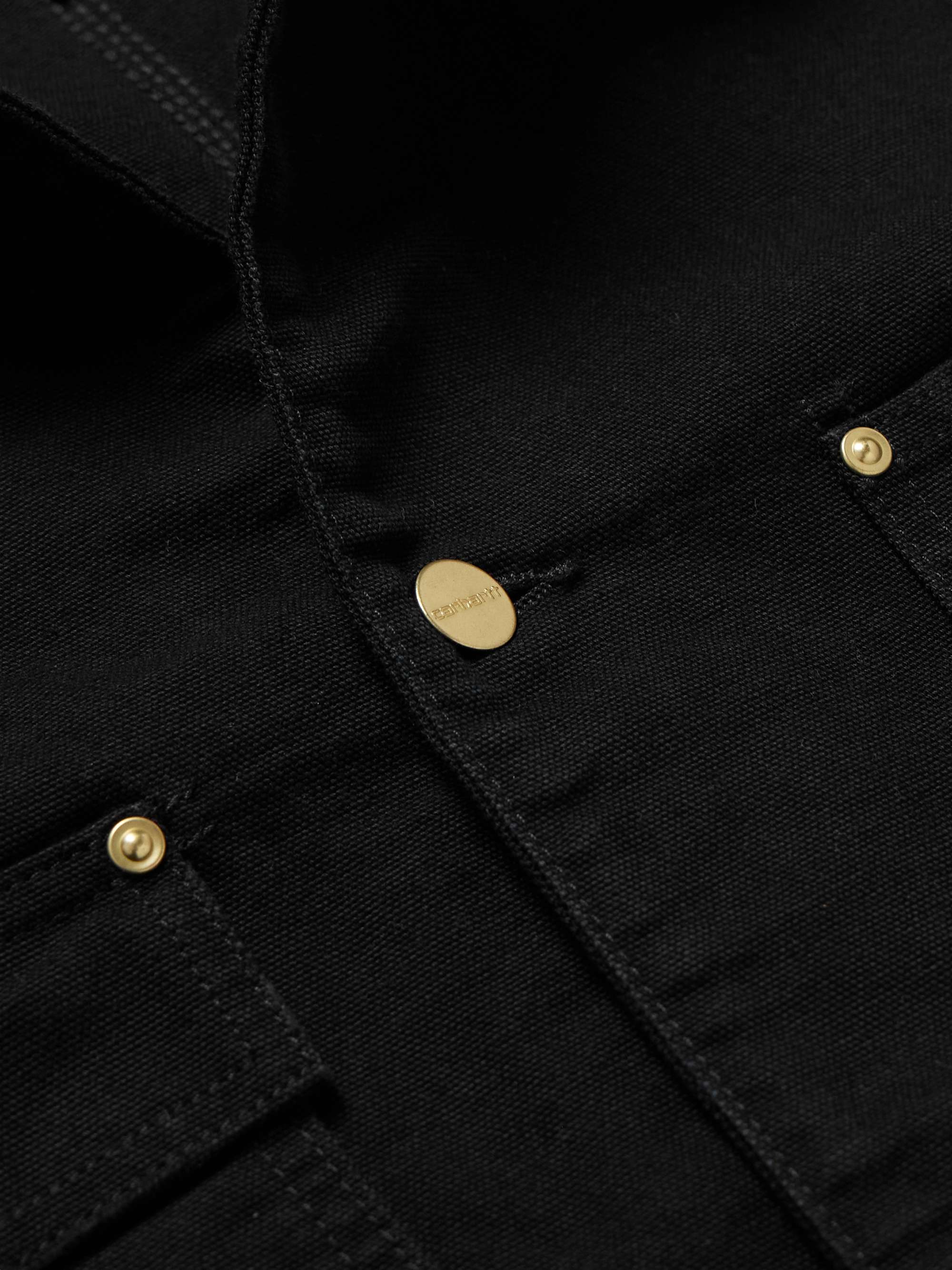 OG Corduroy-Trimmed Cotton-Canvas Chore Jacket view