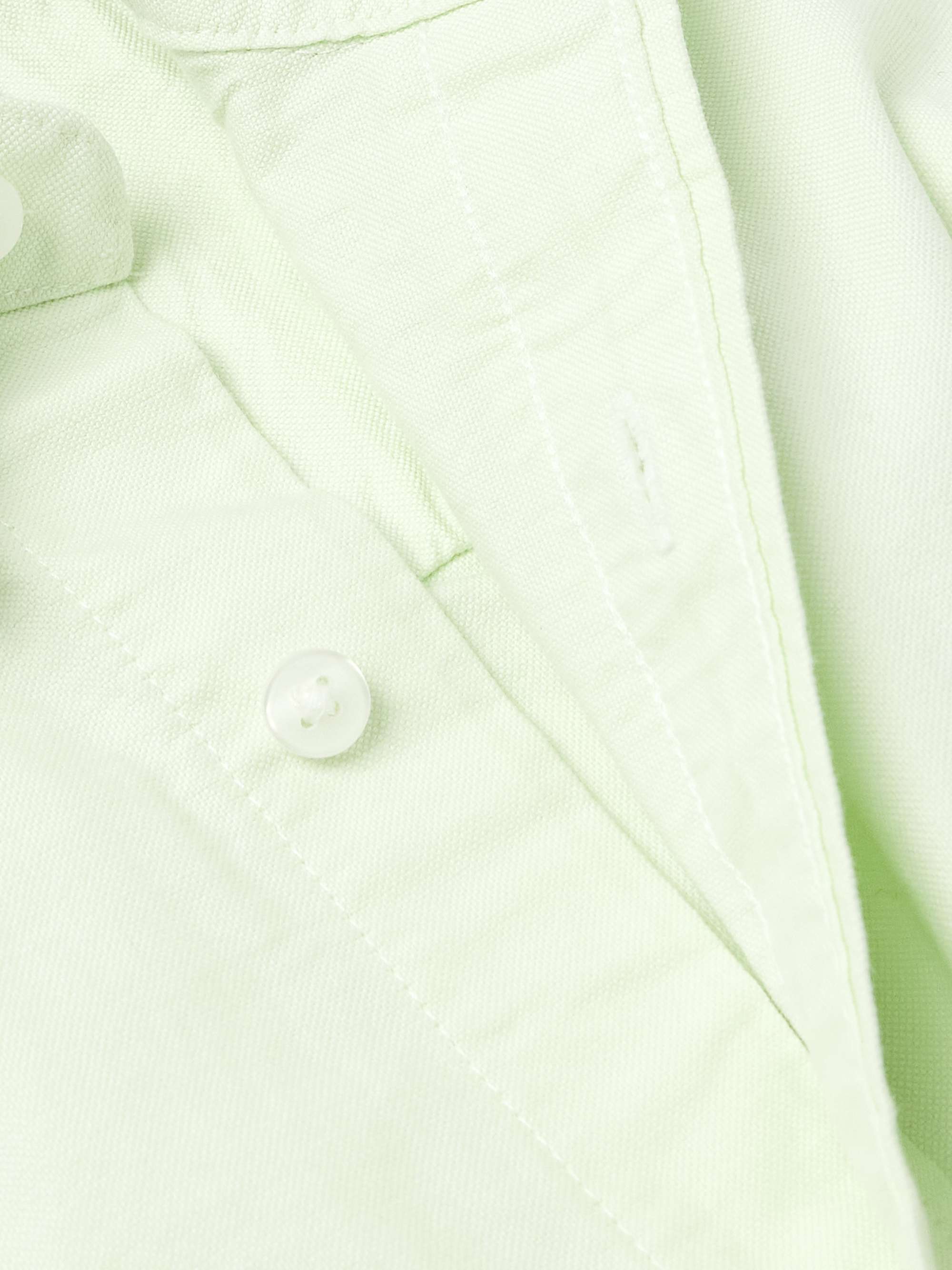 Braxton Button-Down Collar Logo-Embroidered Cotton Oxford Shirt view