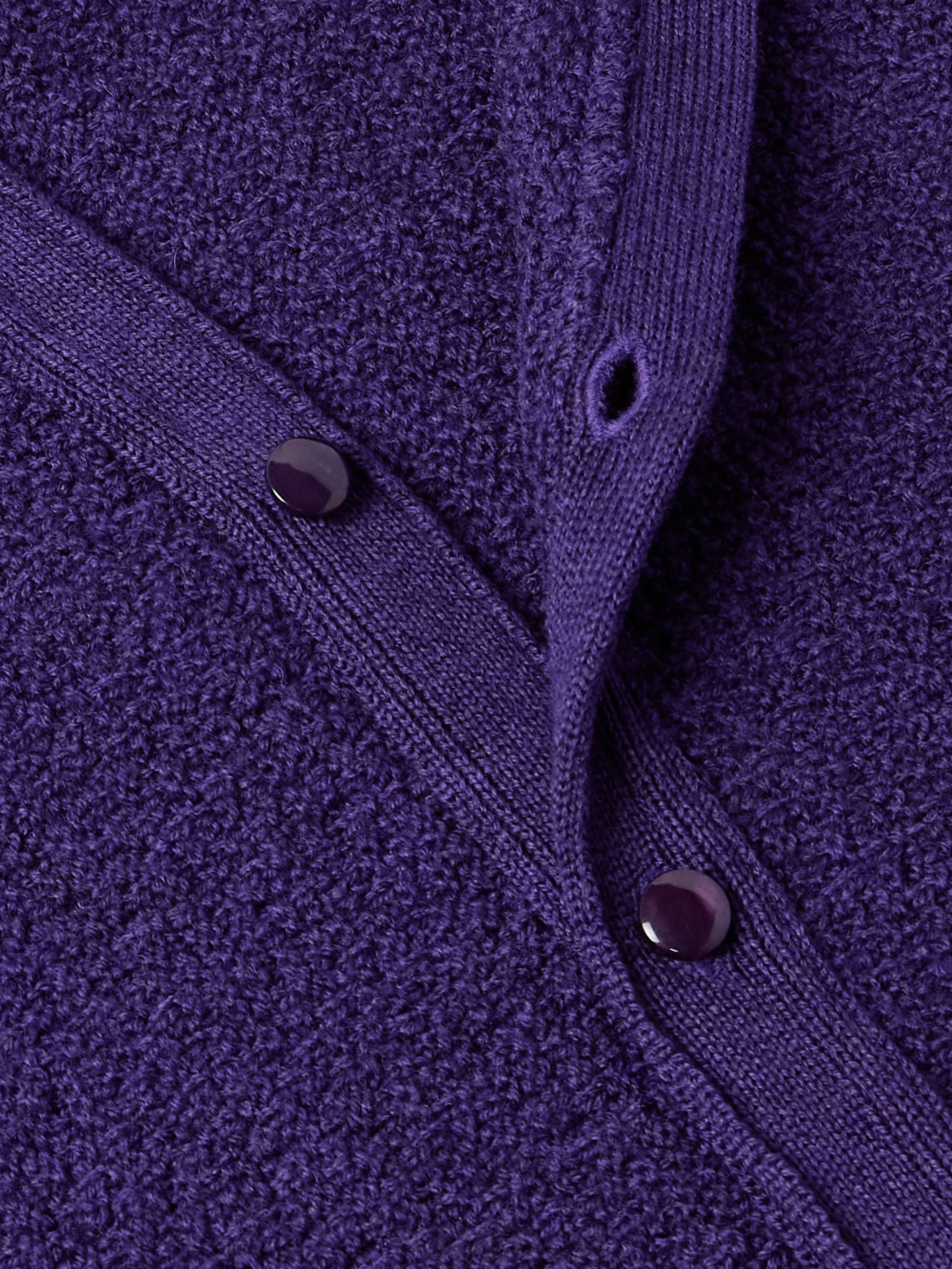 Merino Wool-Bouclé Cardigan view