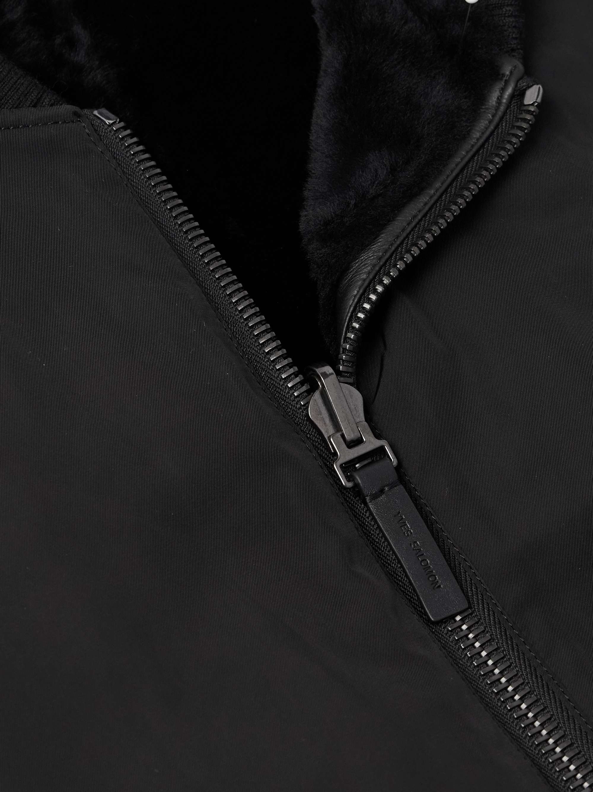 Merinillo Reversible Shell and Shearling Jacket view