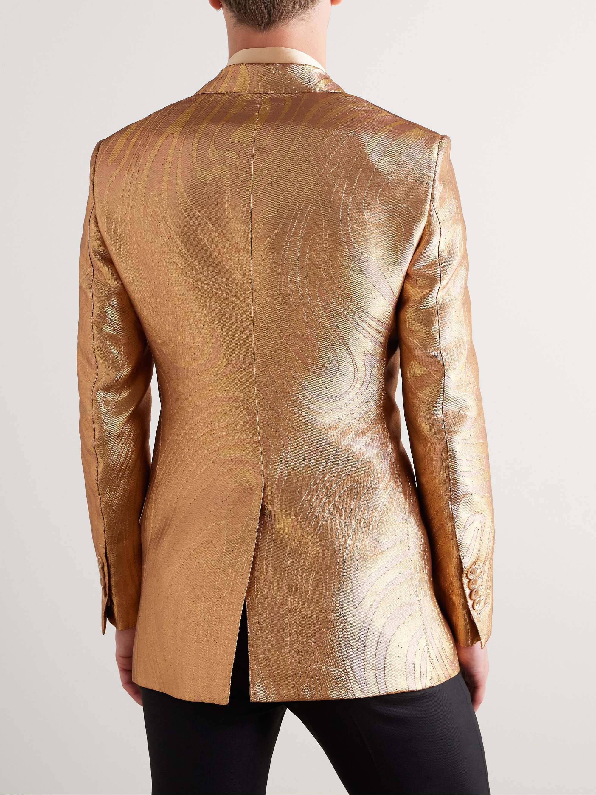 Dyllan Dupioni-Jacquard Suit Jacket view