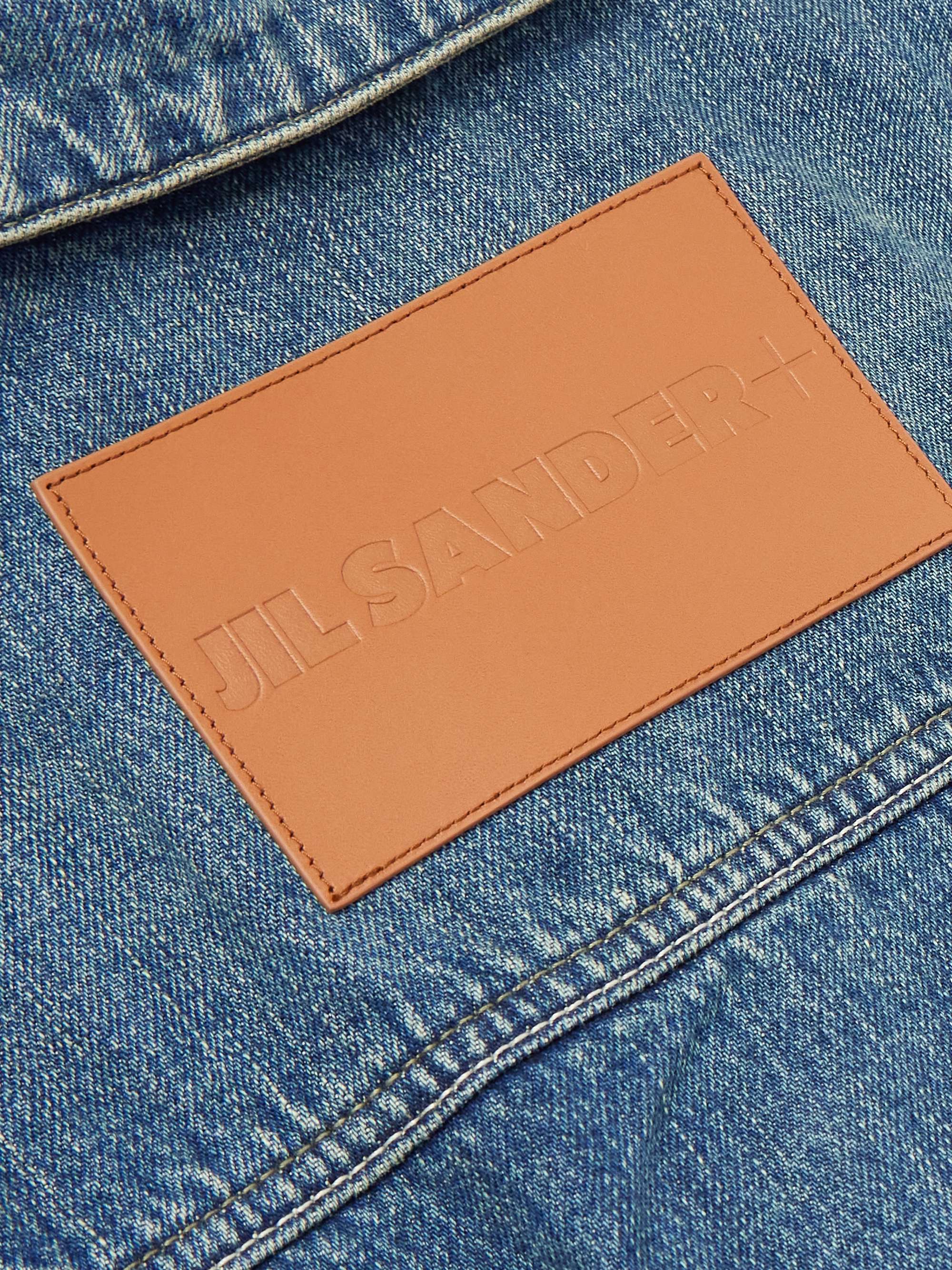 Logo-Appliquéd Denim Jacket view