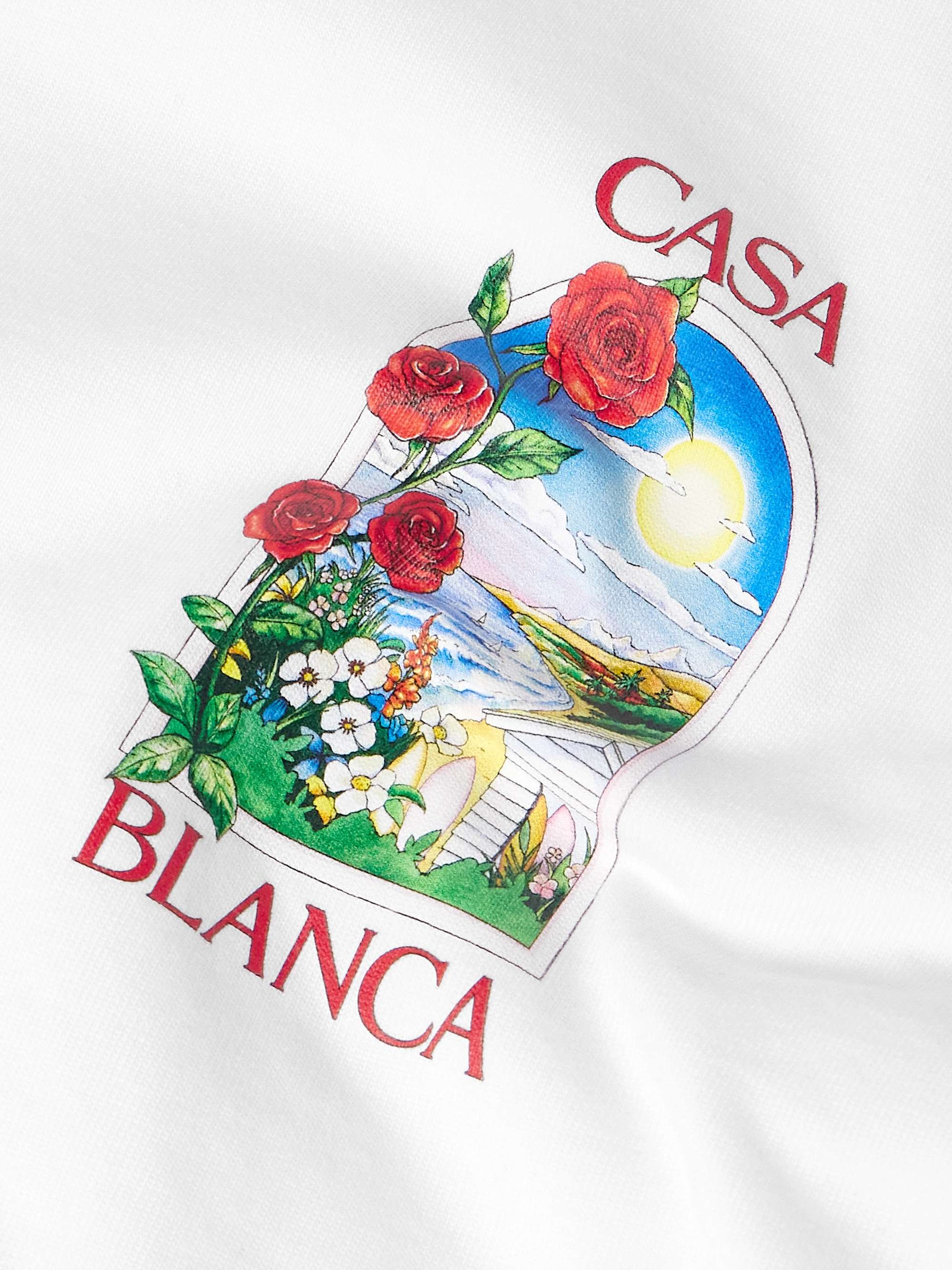 LA Days Logo-Print Organic Cotton-Jersey T-Shirt view