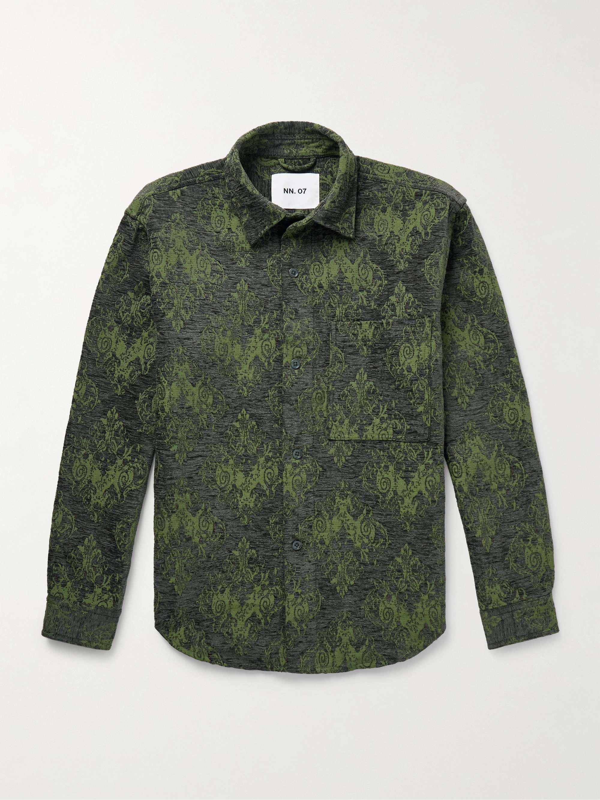 Adwin 5579 Chenille-Jacquard Overshirt view