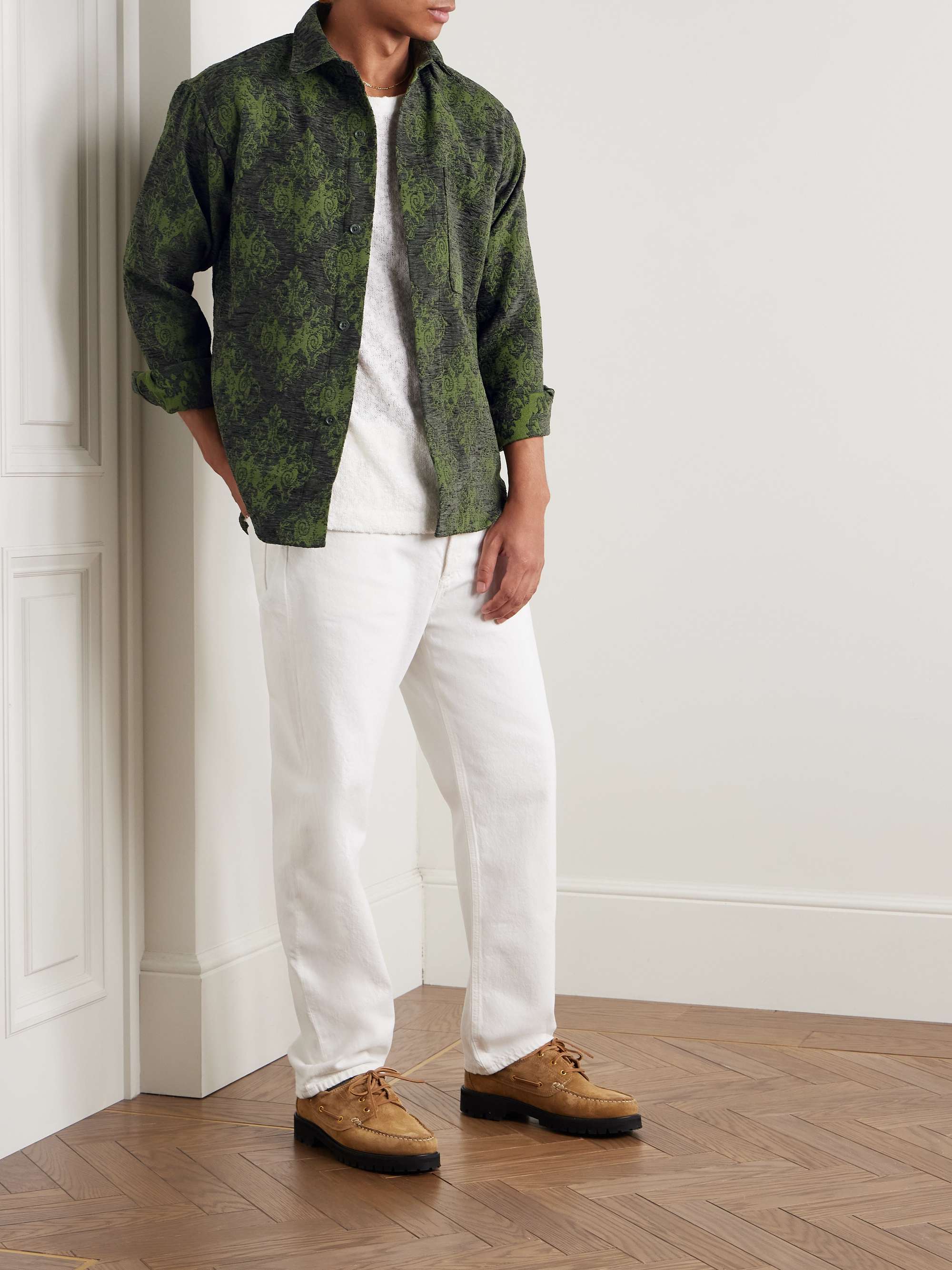 Adwin 5579 Chenille-Jacquard Overshirt view