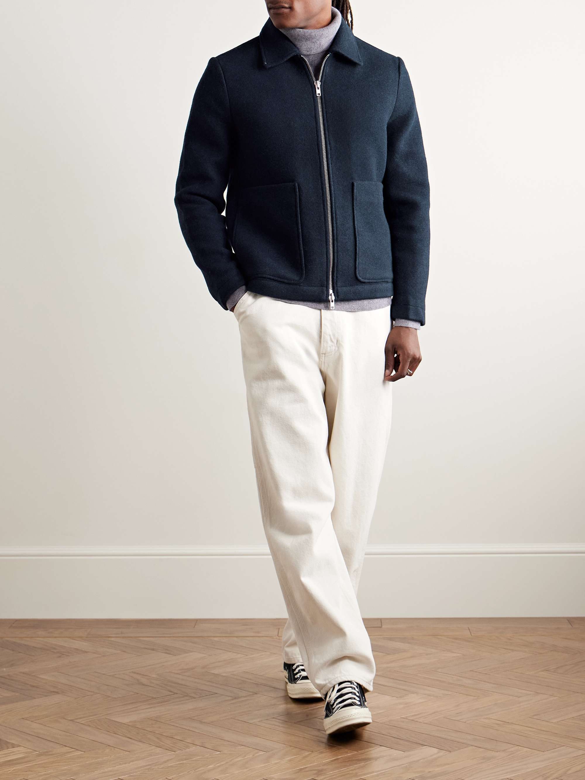 Gael 8267 Brushed Wool-Blend Jacket view