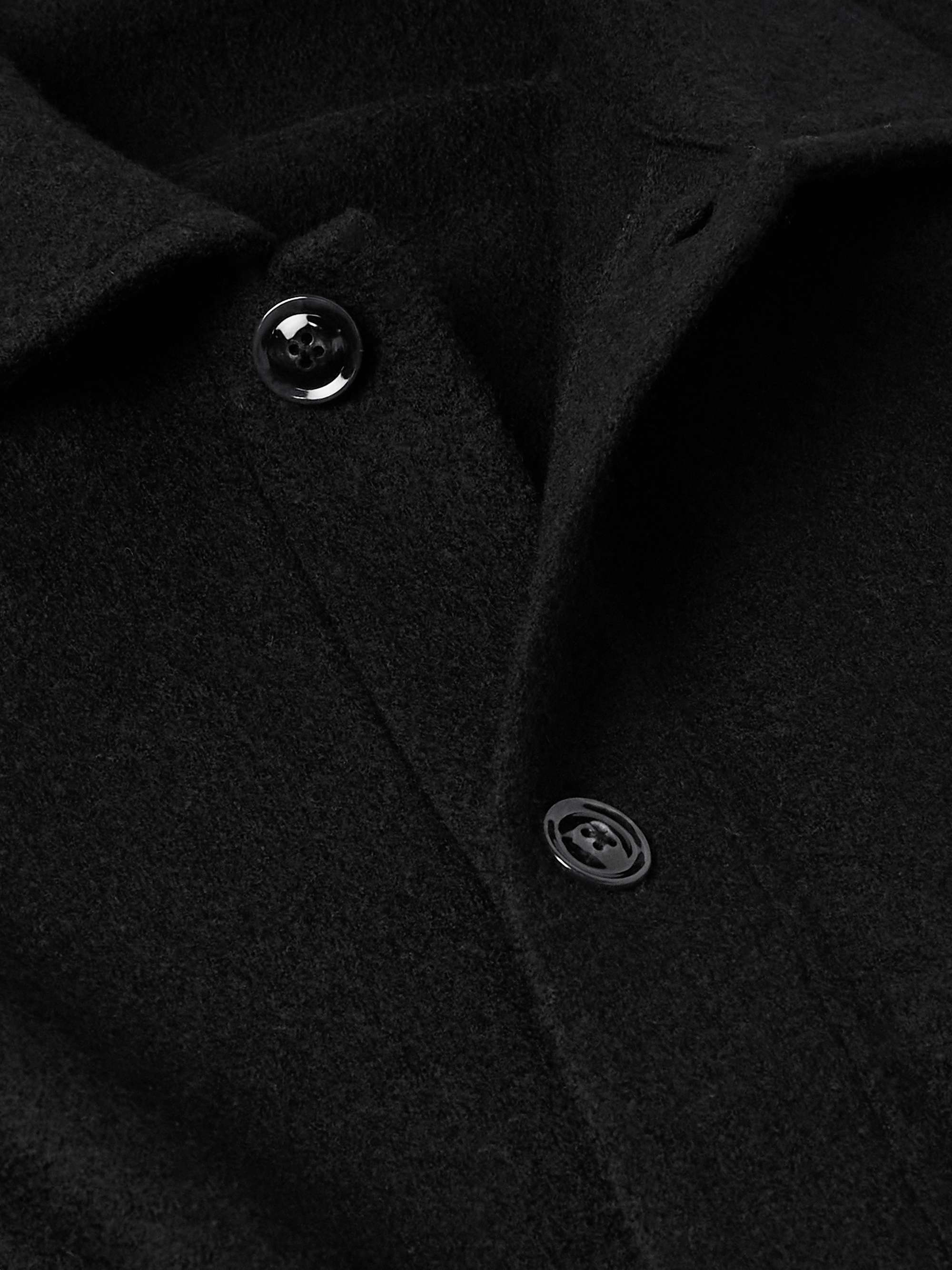 Zander Merino Wool-Flannel Overshirt view