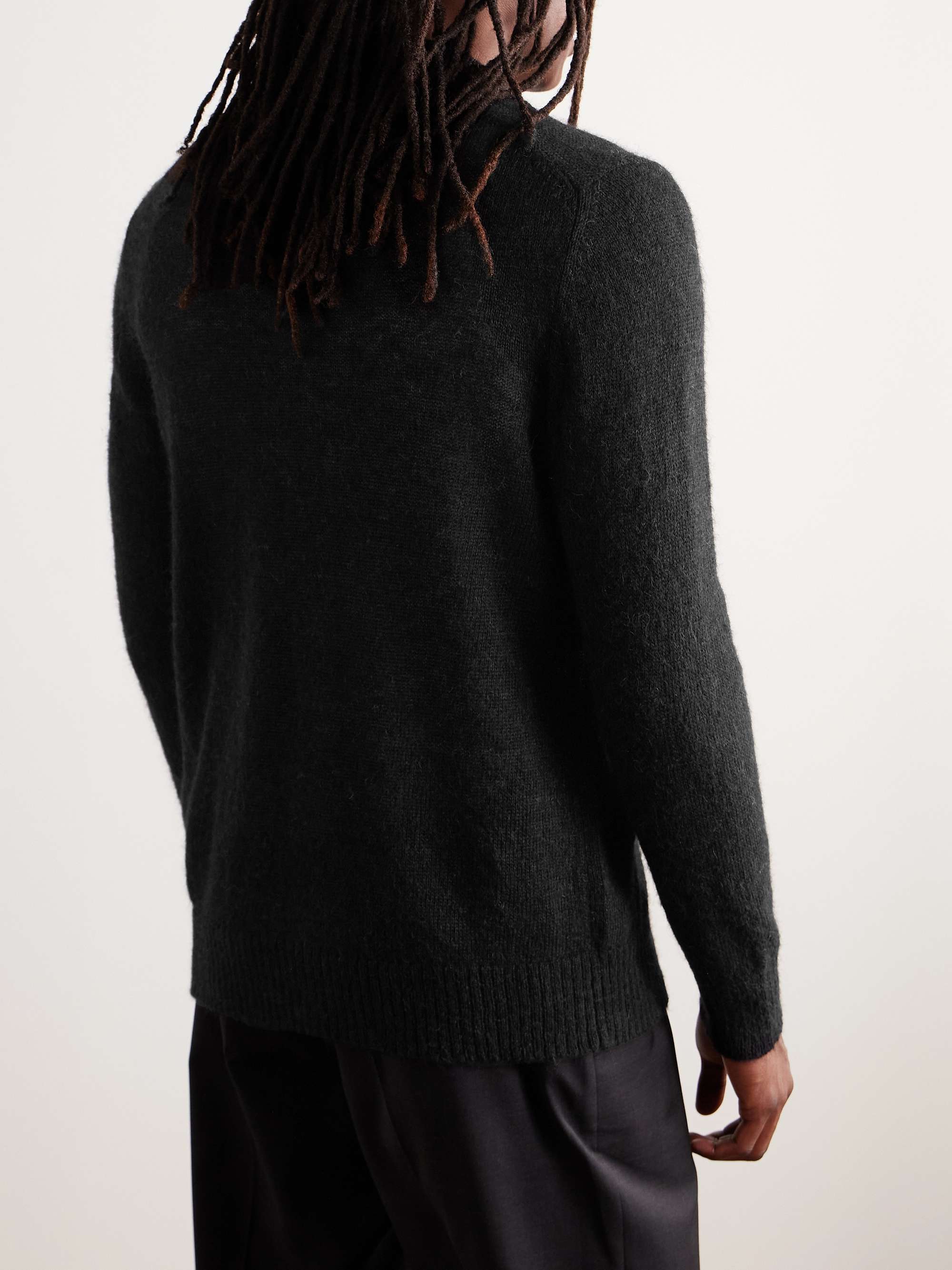 Alfie 6676 Alpaca-Blend Cardigan view