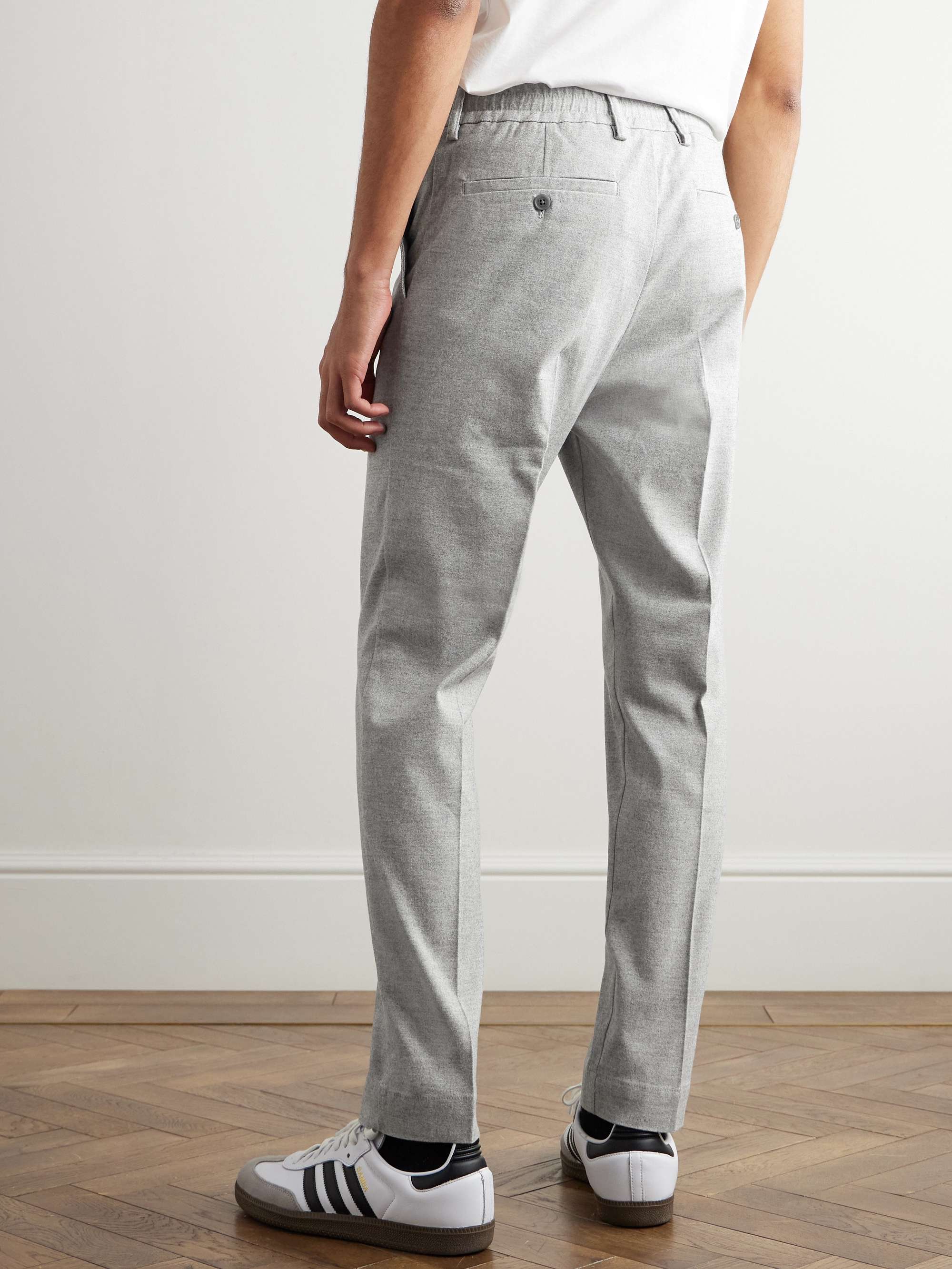 Billie 1067 Straight-Leg Twill Trousers view