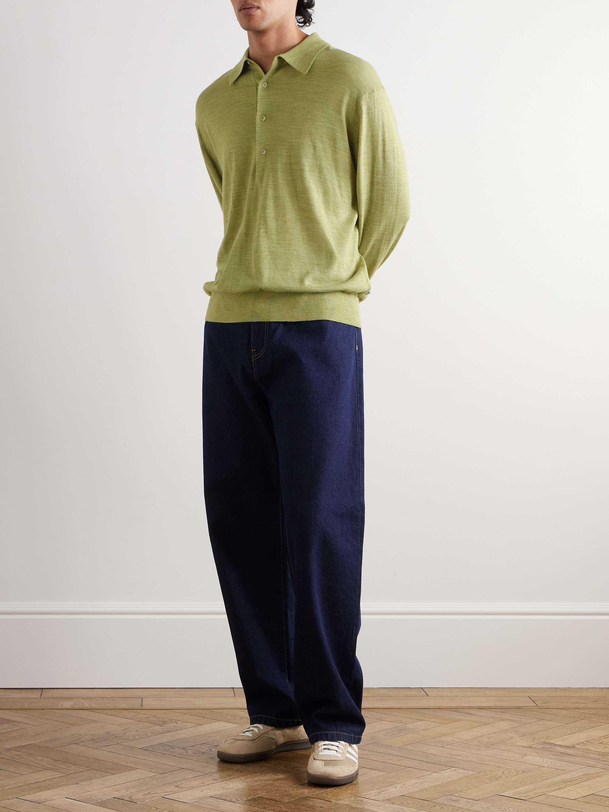 Raymond 6584 Wool-Blend Polo Shirt view