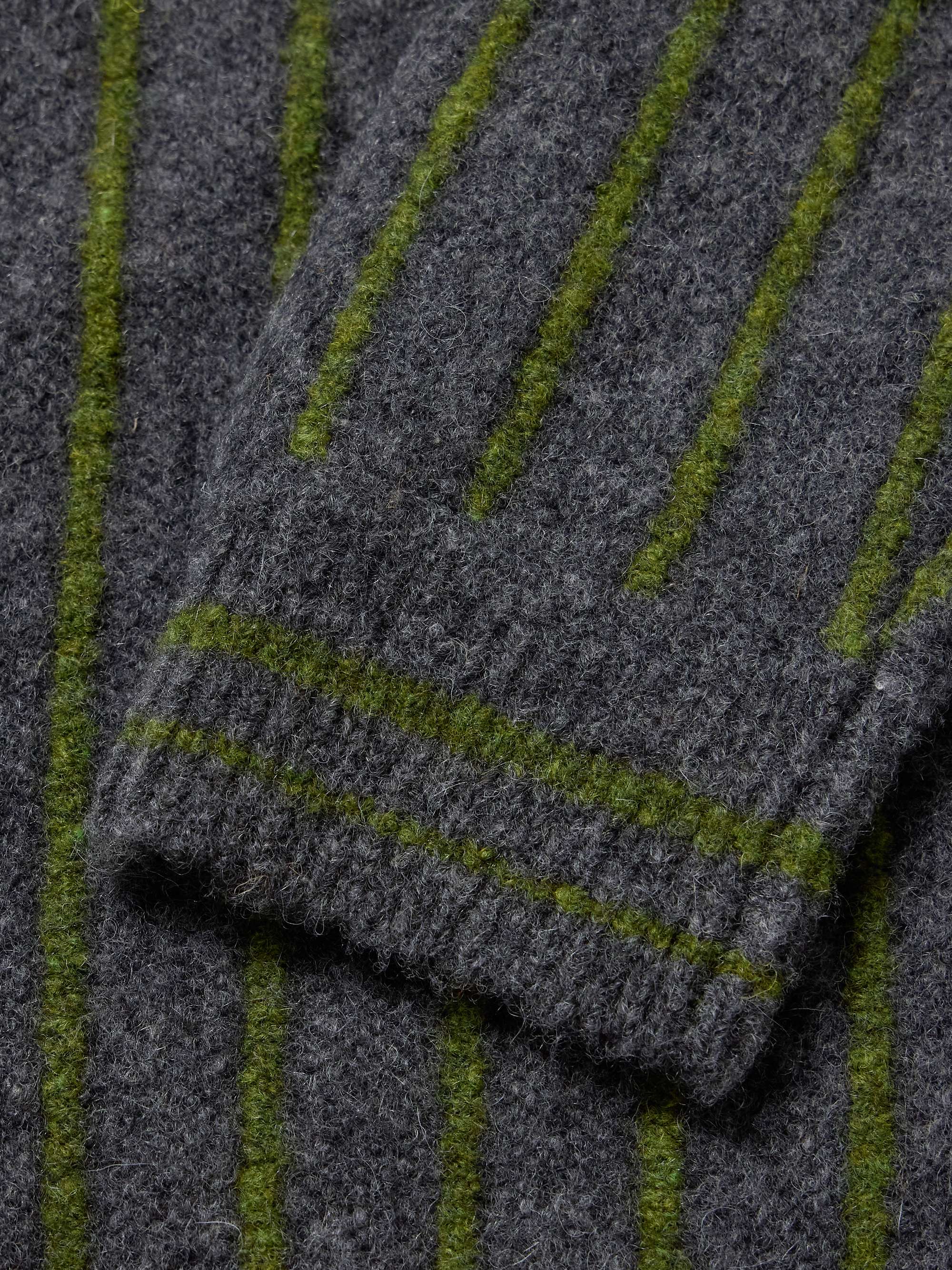Darren 6683 Striped Wool-Blend Cardigan view