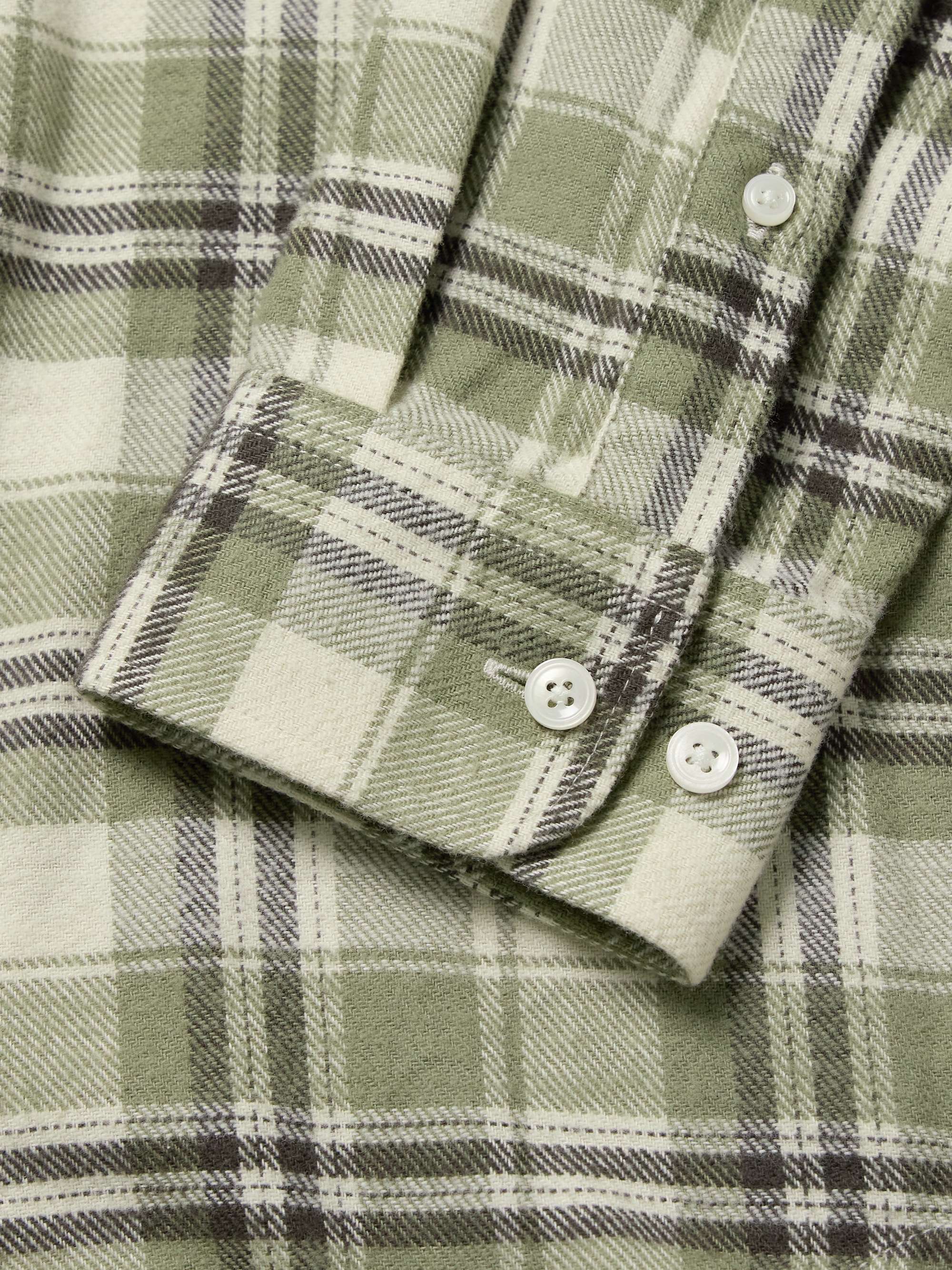 Arne 5166 Checked Cotton-Flannel Shirt view