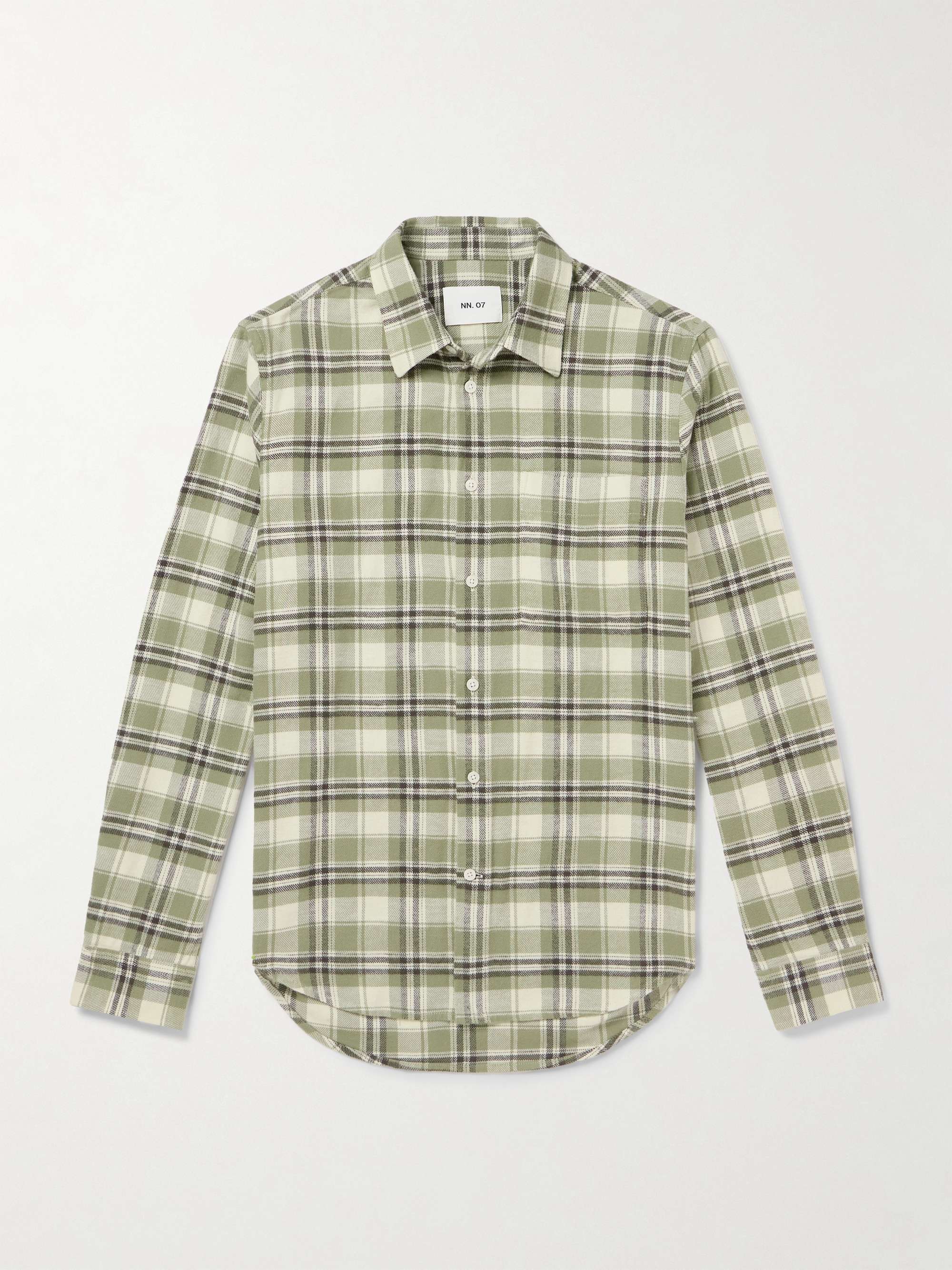Arne 5166 Checked Cotton-Flannel Shirt view