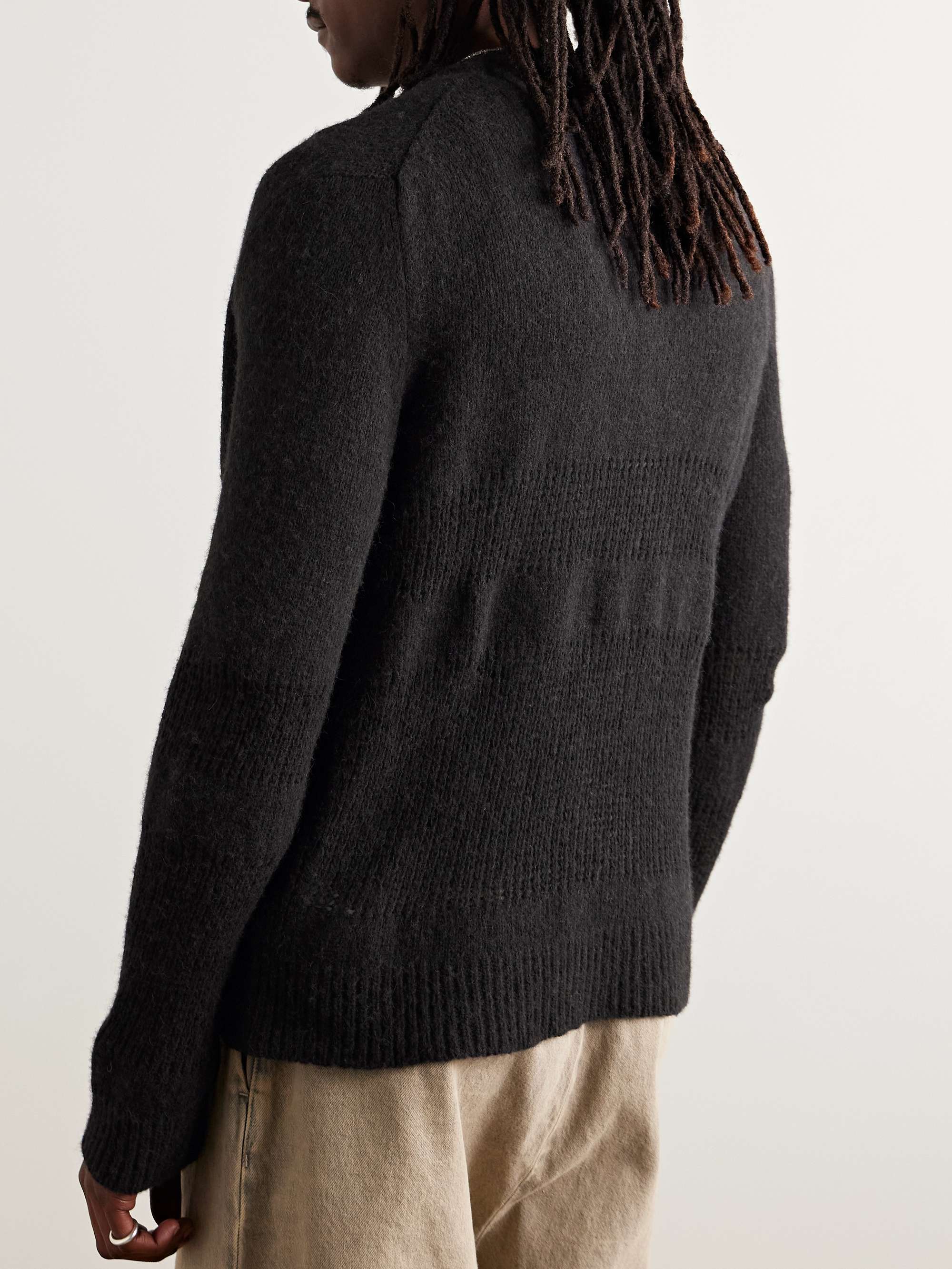 Opa cotton, alpaca and merino wool-blend cardigan view