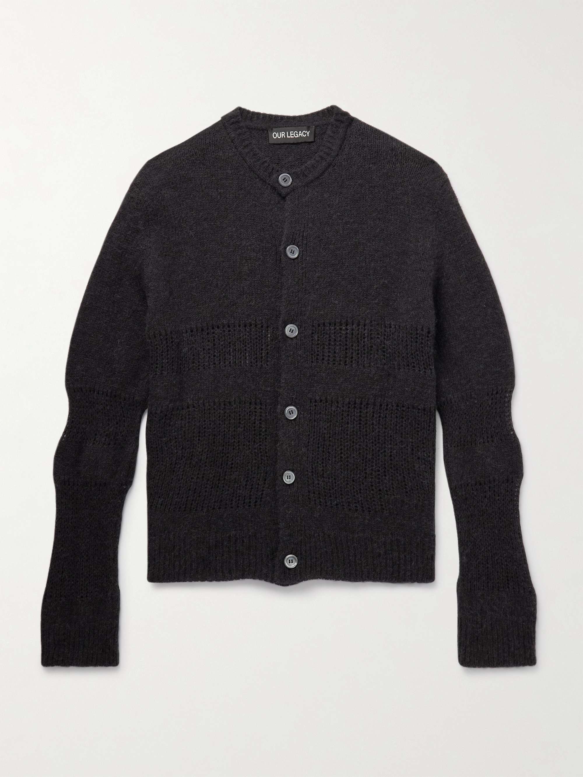 Opa cotton, alpaca and merino wool-blend cardigan view