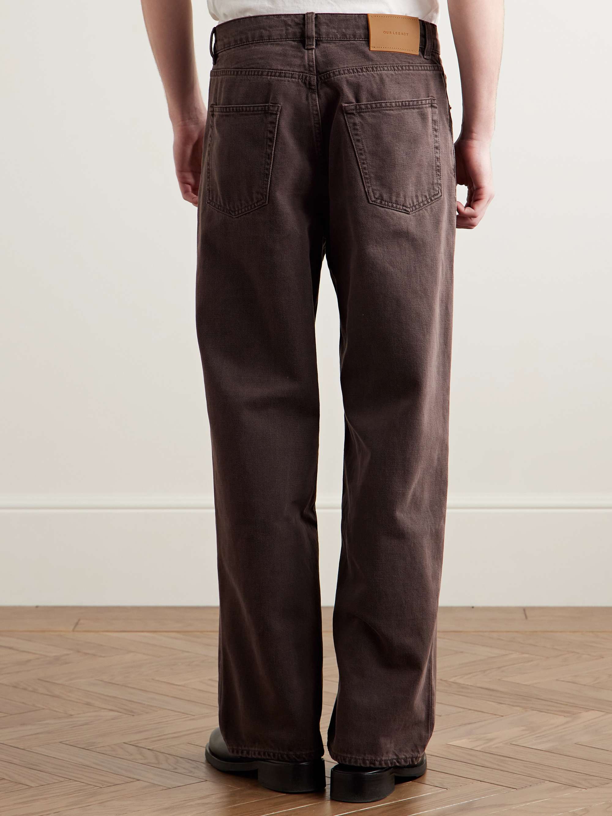 Vast Wide-Leg Pigment-Dyed Jeans view