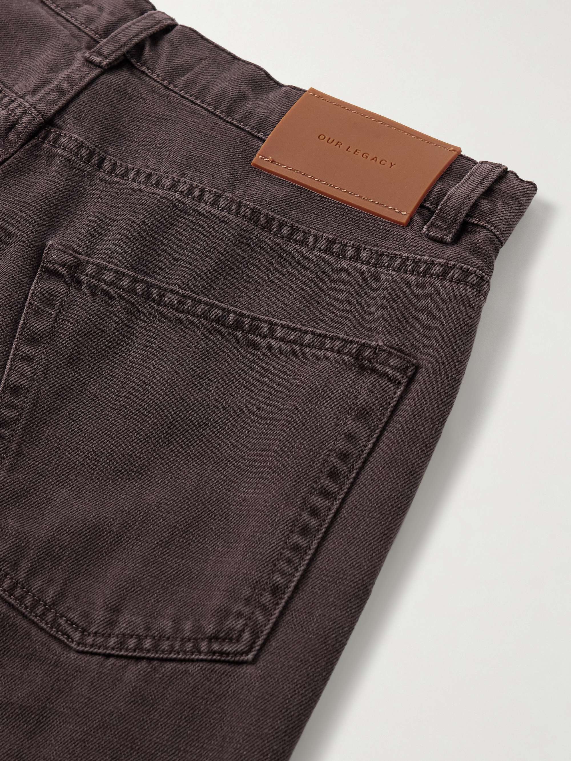 Vast Wide-Leg Pigment-Dyed Jeans view