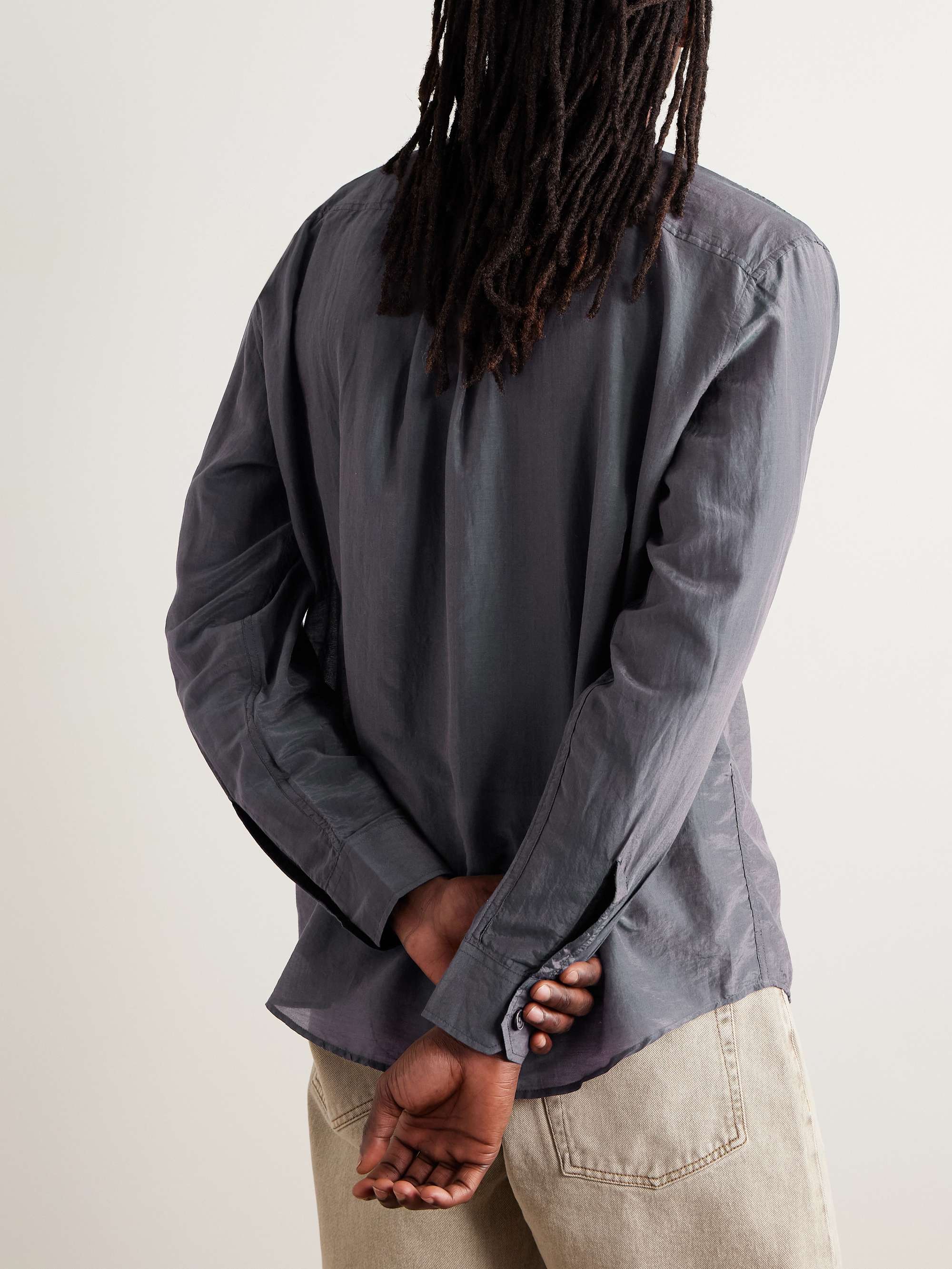 Beyond Cotton and Silk-Blend Shirt view