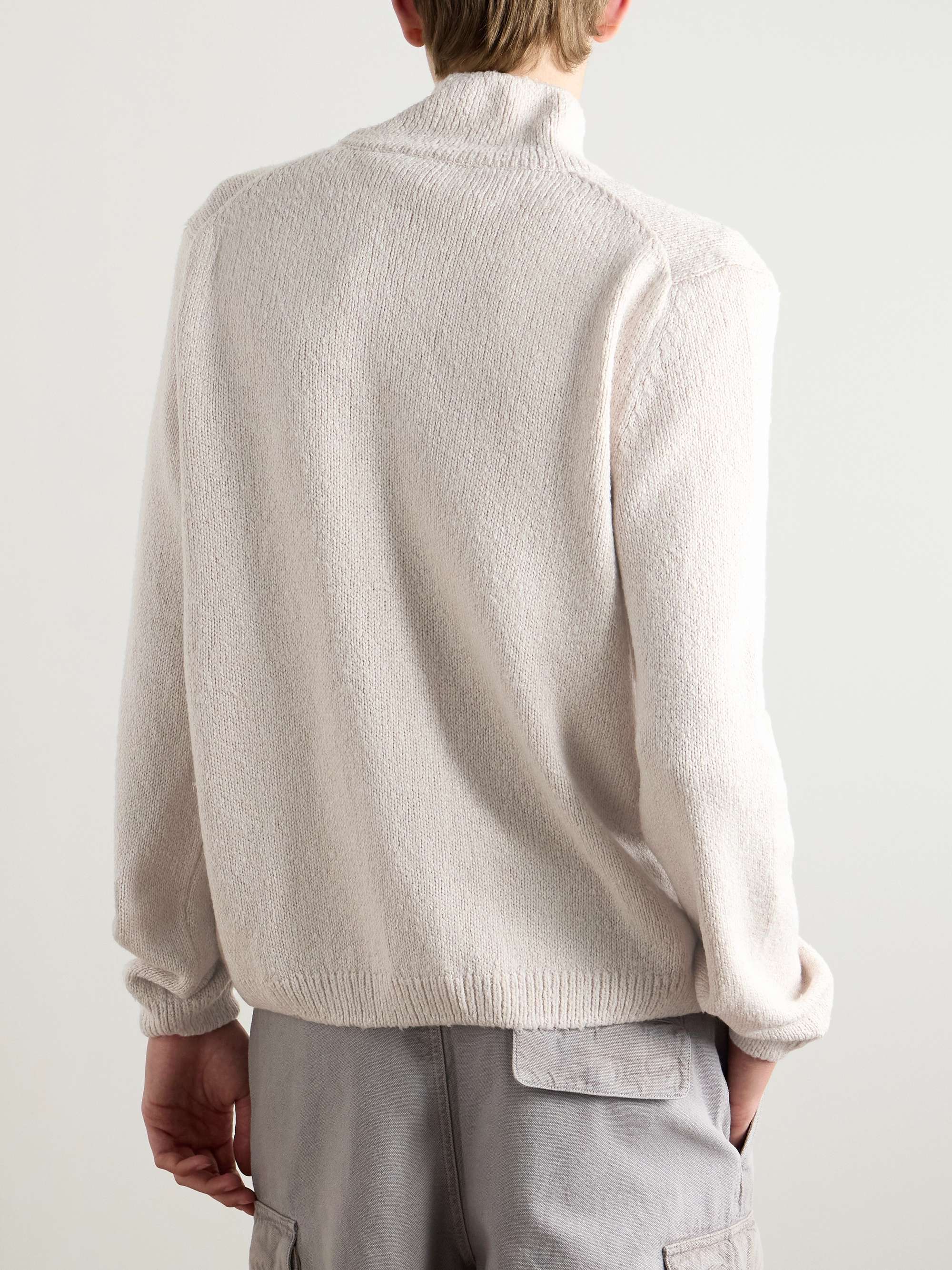 Float Silk Zip-Up Cardigan view