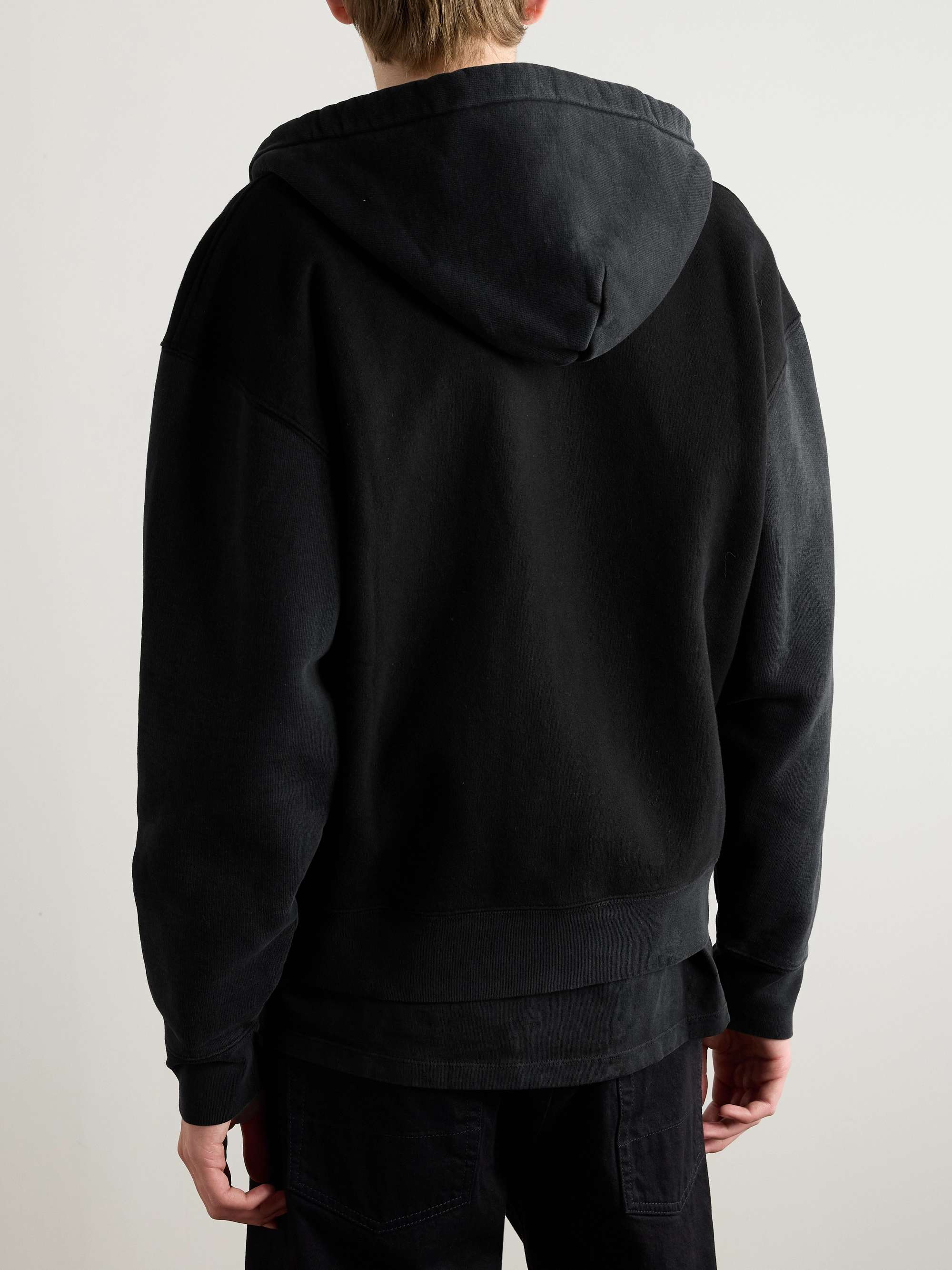 Rascal Slim-Fit Cotton-Jersey Zip-Up Hoodie view