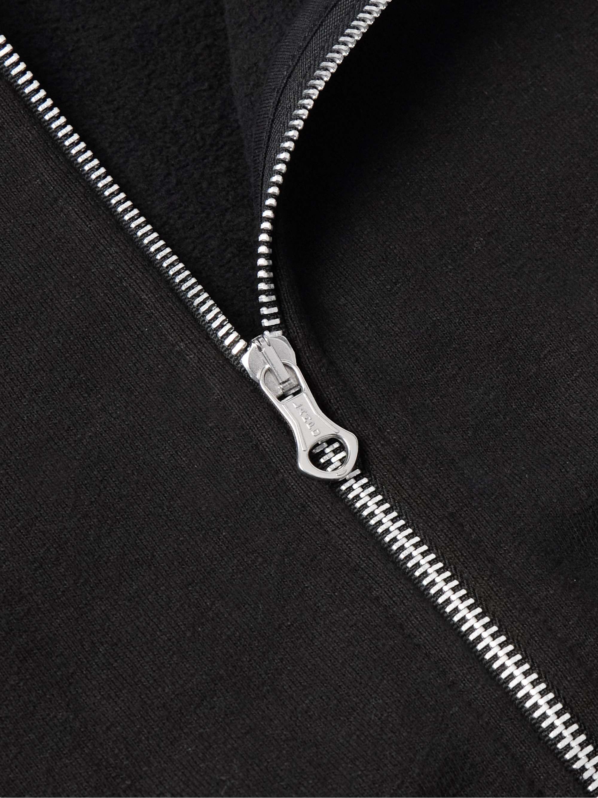 Rascal Slim-Fit Cotton-Jersey Zip-Up Hoodie view
