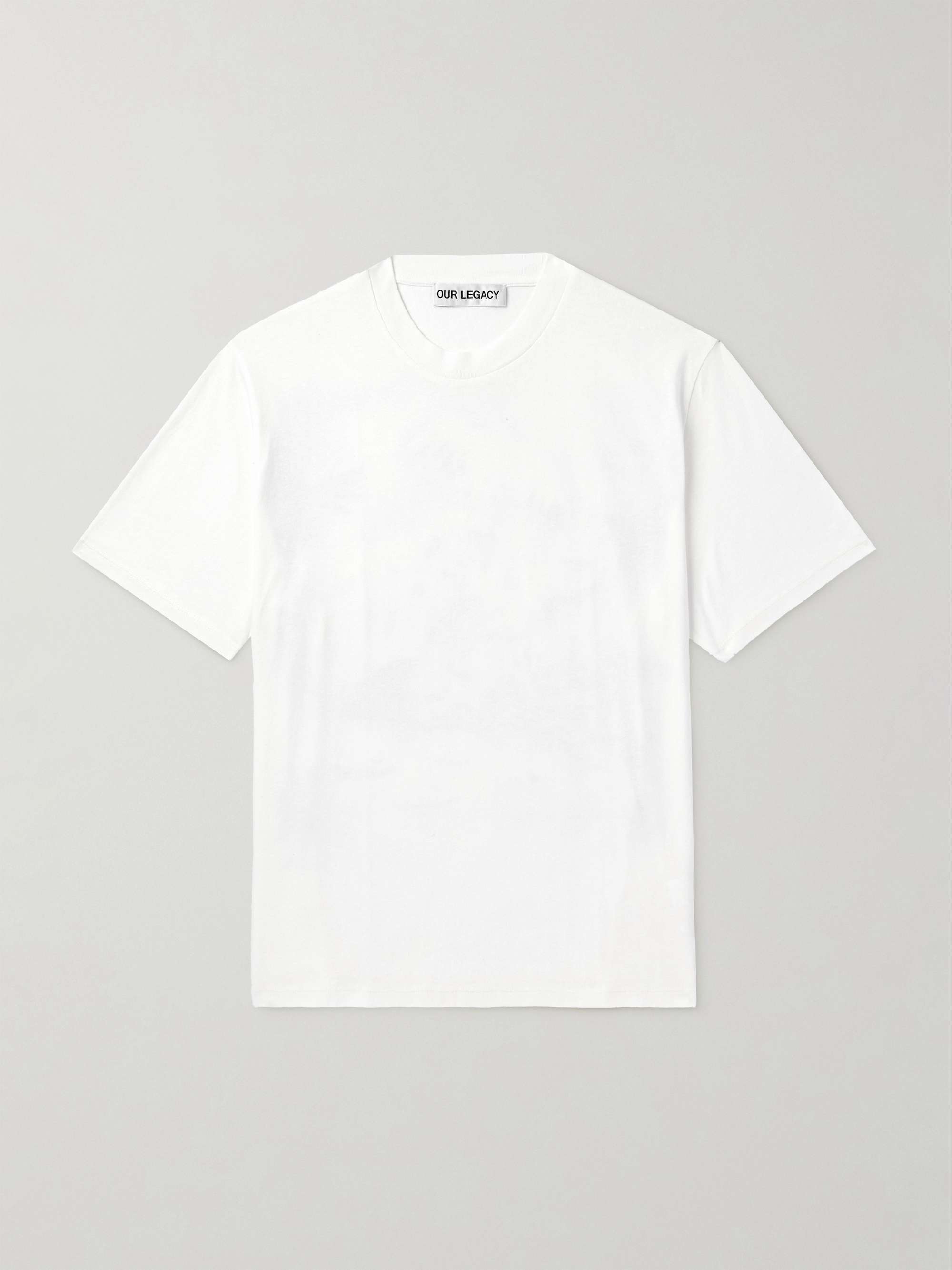 Box Logo-Embroidered Cotton-Jersey T-Shirt view