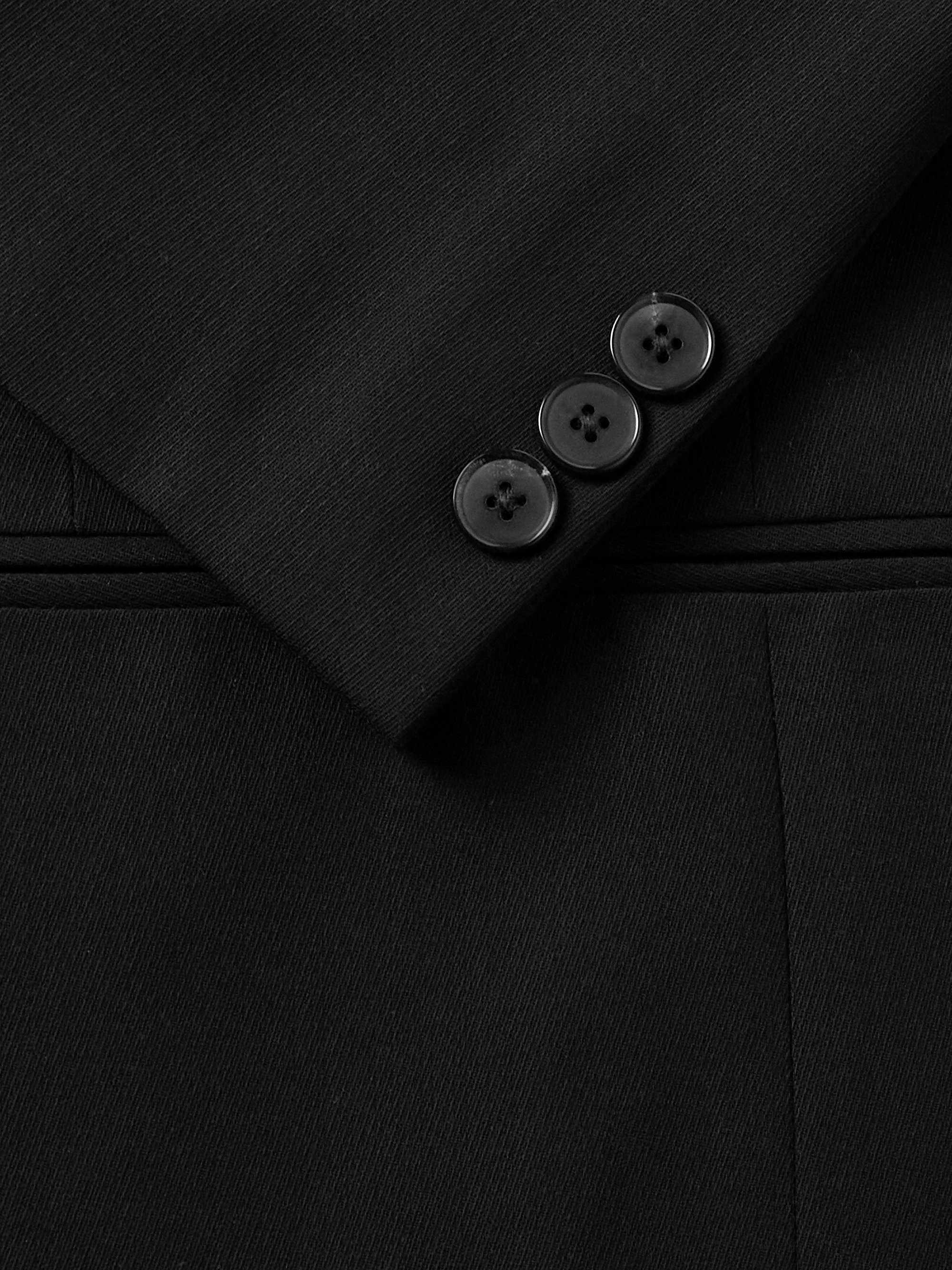Double-Breasted Wool-Twill Blazer view