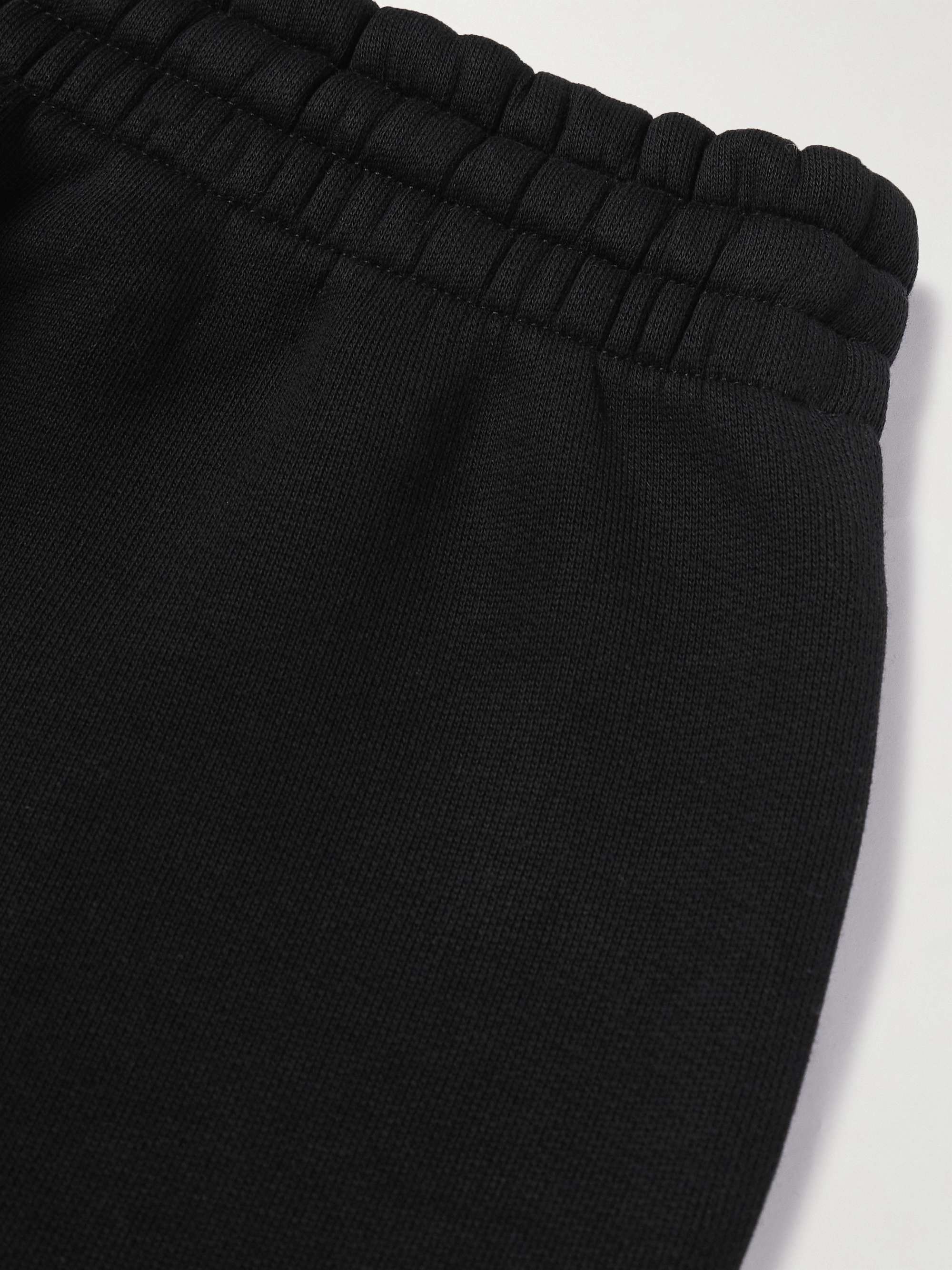 Logo-Appliquéd Cotton-Blend Jersey Sweatpants view
