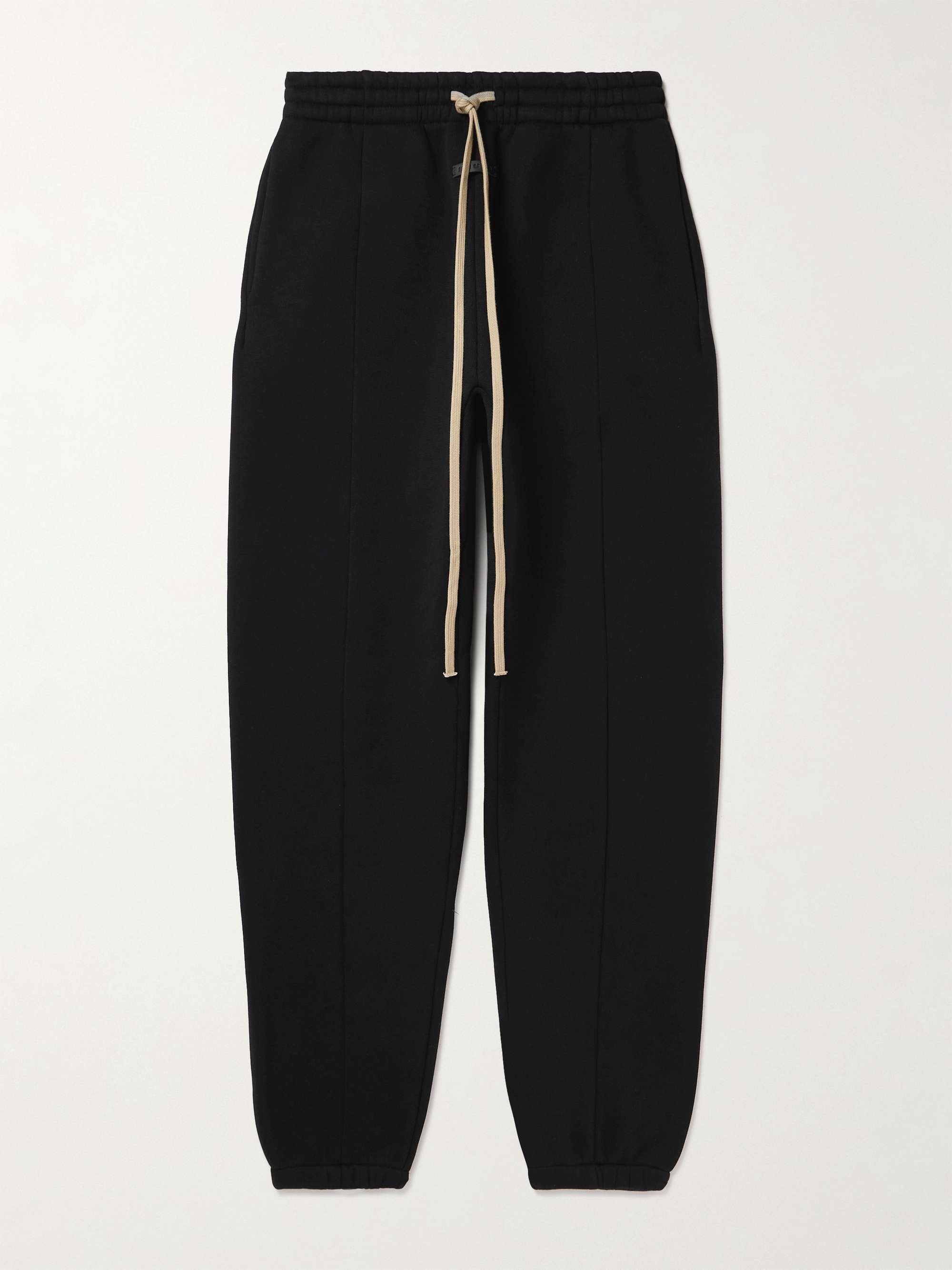 Logo-Appliquéd Cotton-Blend Jersey Sweatpants view