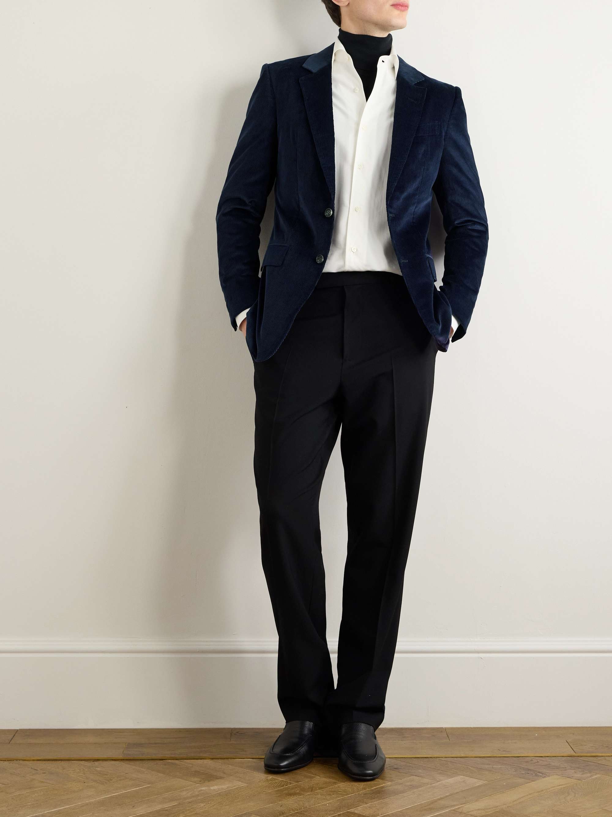 Irving Slim-Fit Cotton-Corduroy Blazer view