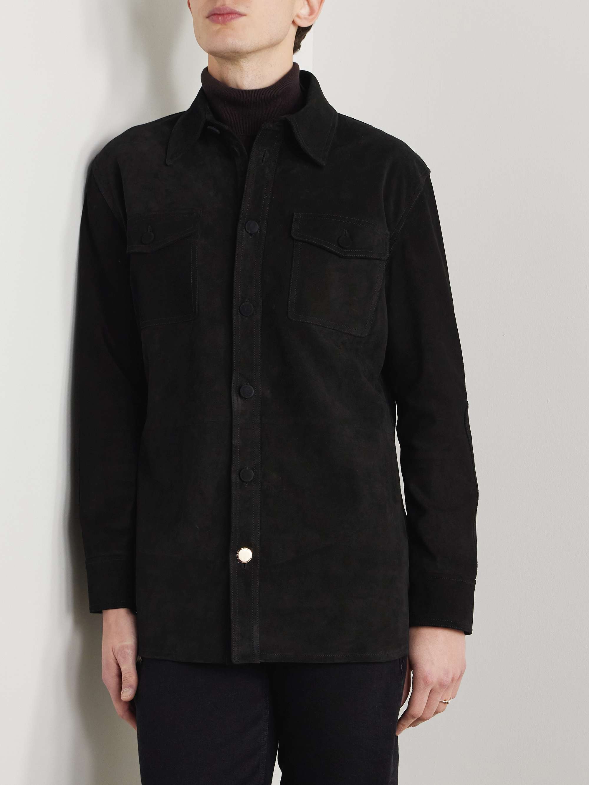Lucas Suede Overshirt view