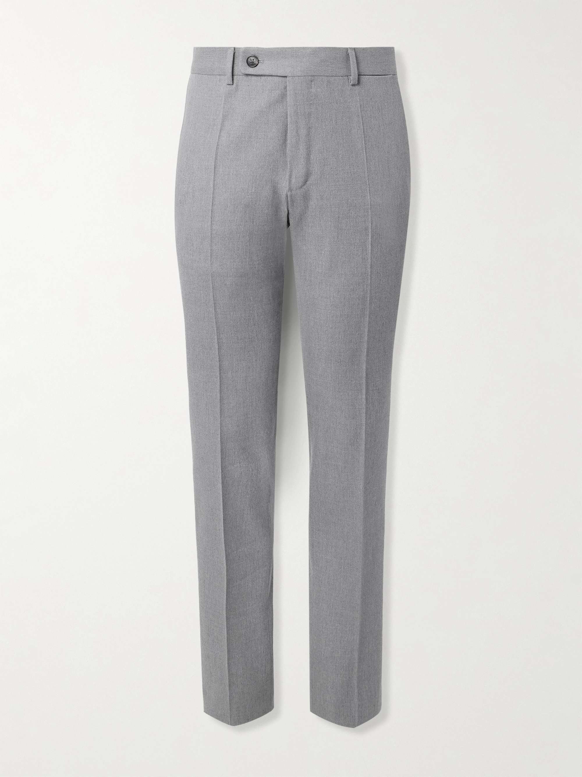 Venezia 1951 Tapered Cotton and Virgin Wool-Blend Twill Trousers view