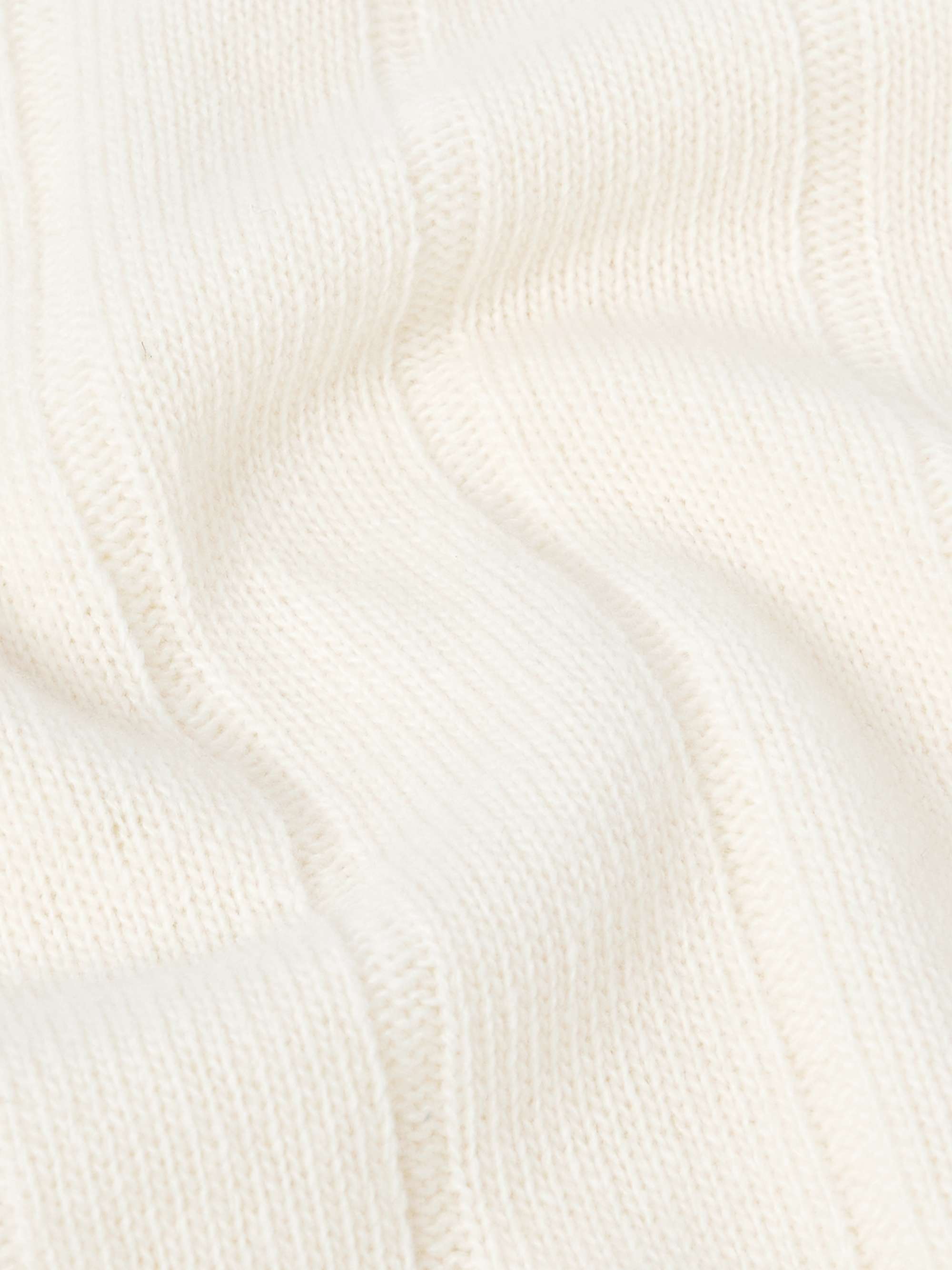 Zanone Ribbed Wool and Cashmere-Blend Sweater view