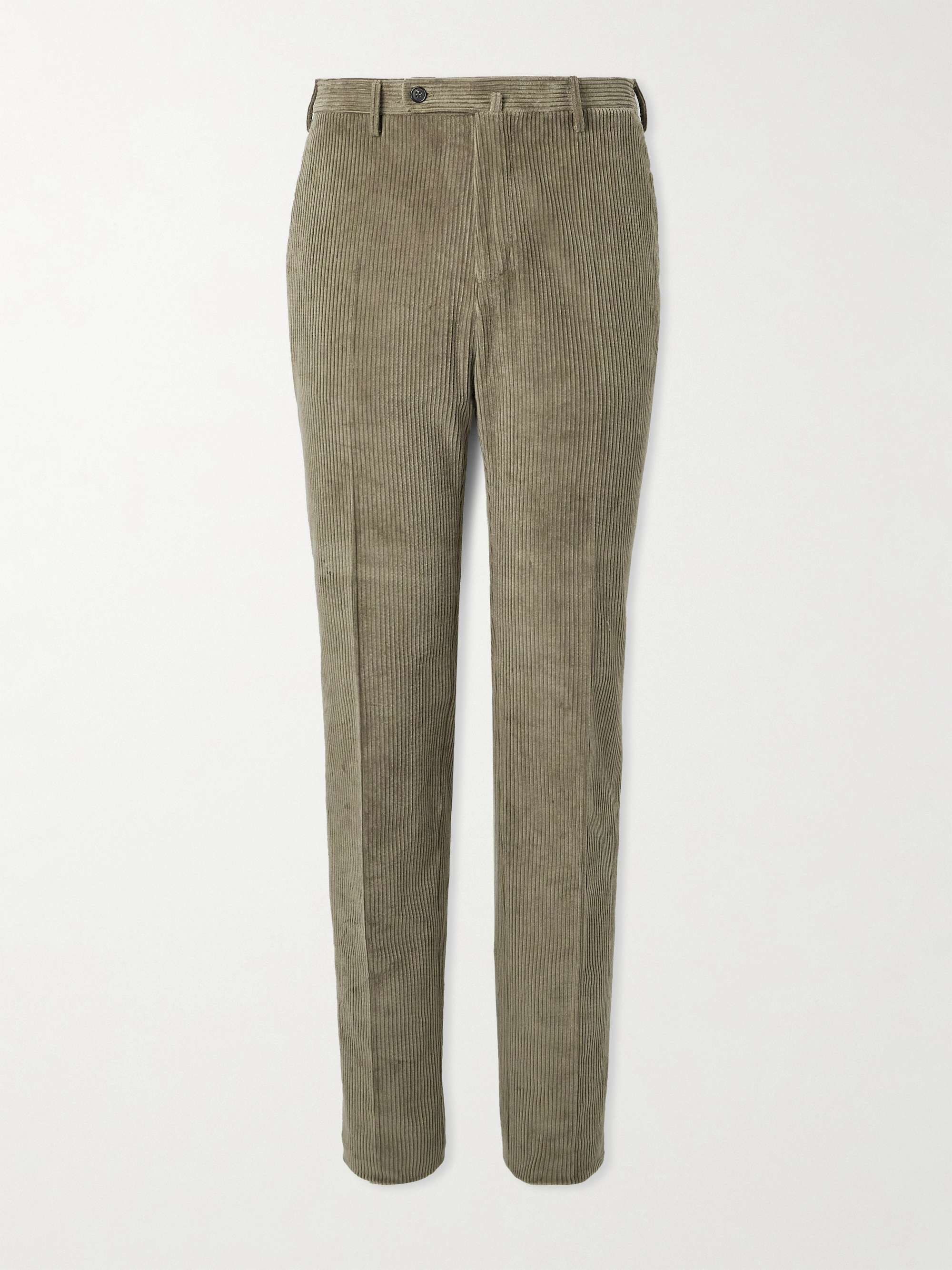 Venezia 1951 Straight-Leg Cotton-Corduroy Suit Trousers view