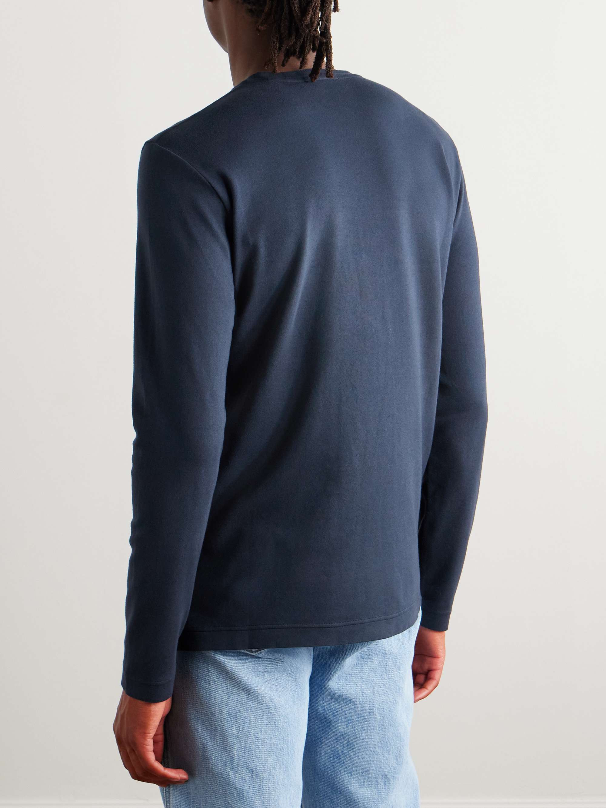 Zanone Slim-Fit Pima Cotton-Jersey T-Shirt view