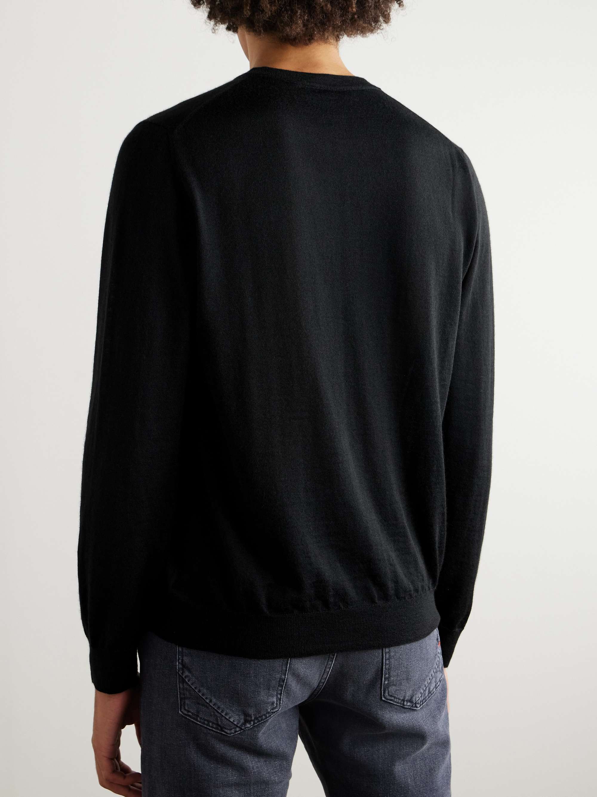 Zanone Cashmere and Silk-Blend Sweater view
