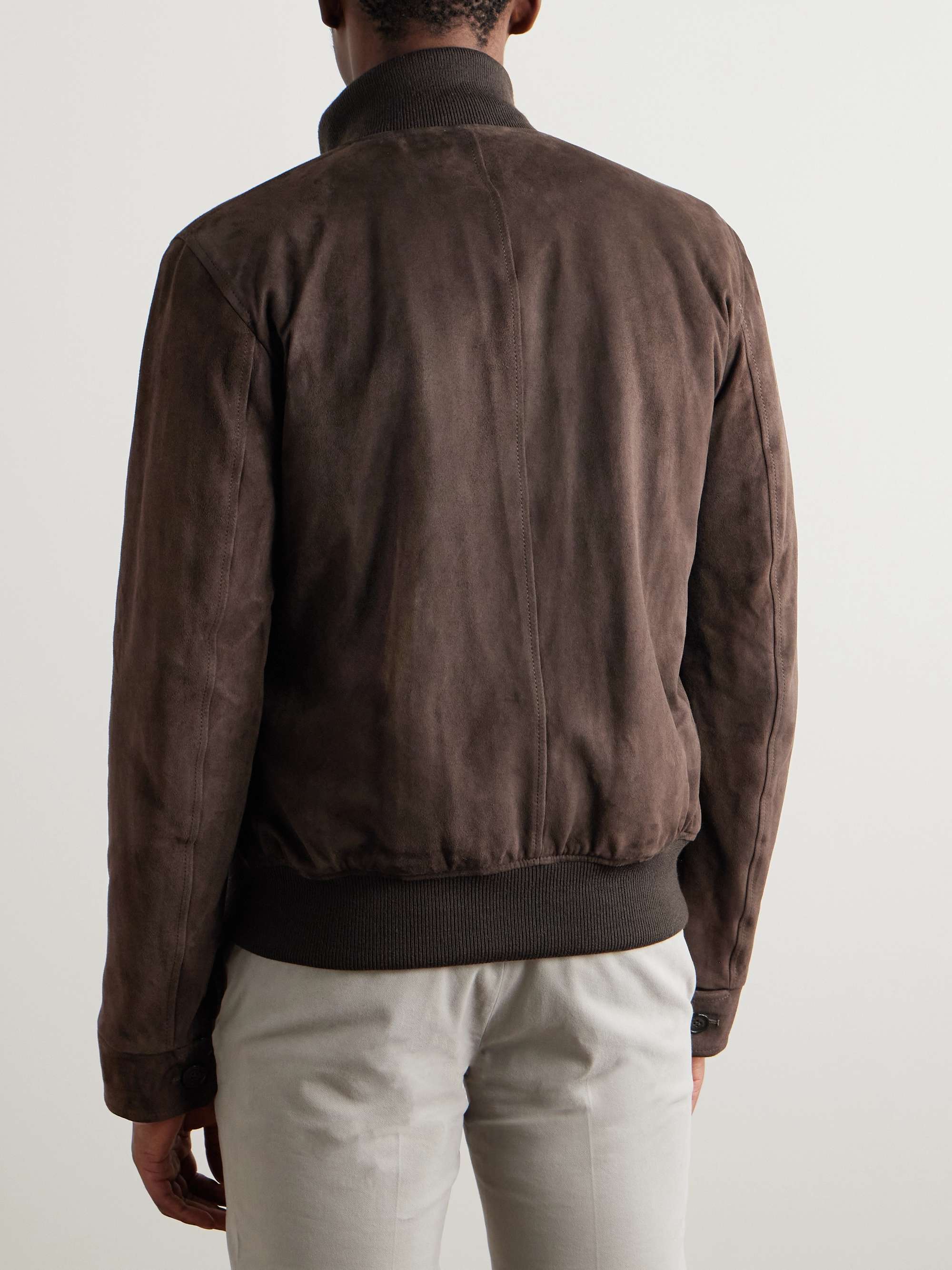 Montedoro Padded Suede Jacket view