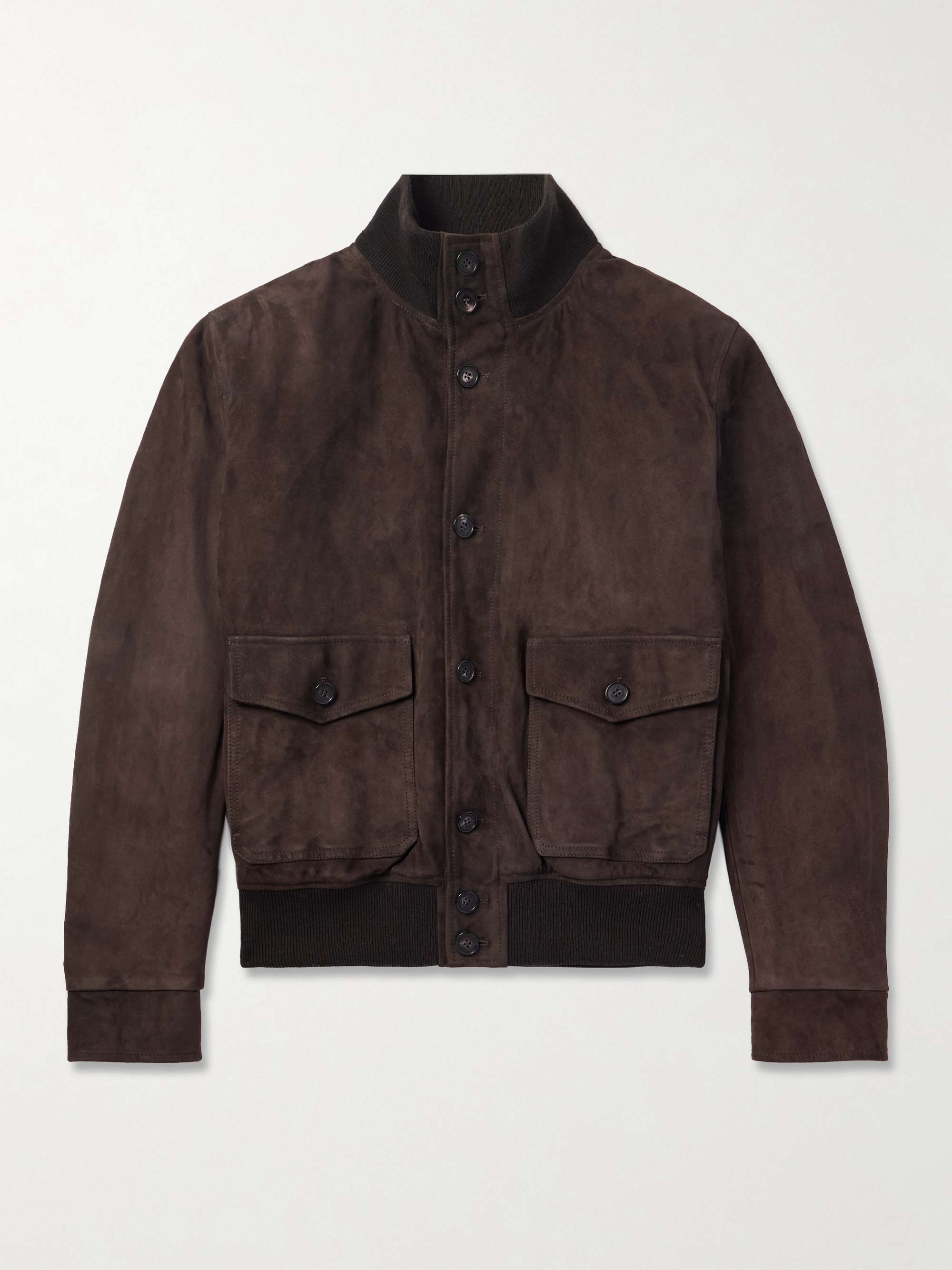 Montedoro Padded Suede Jacket view