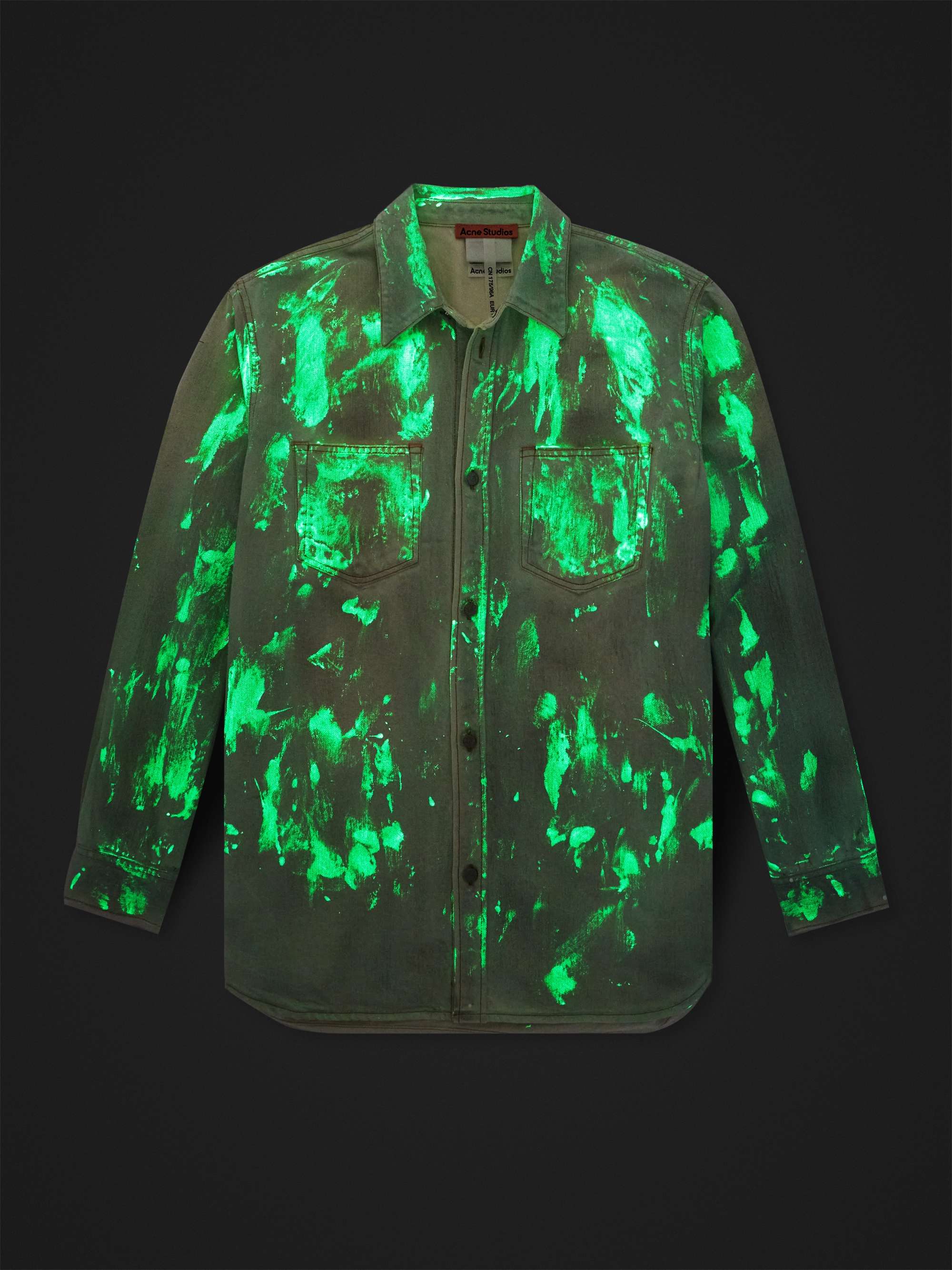 Karto U Traffic Distressed Denim Shirt view