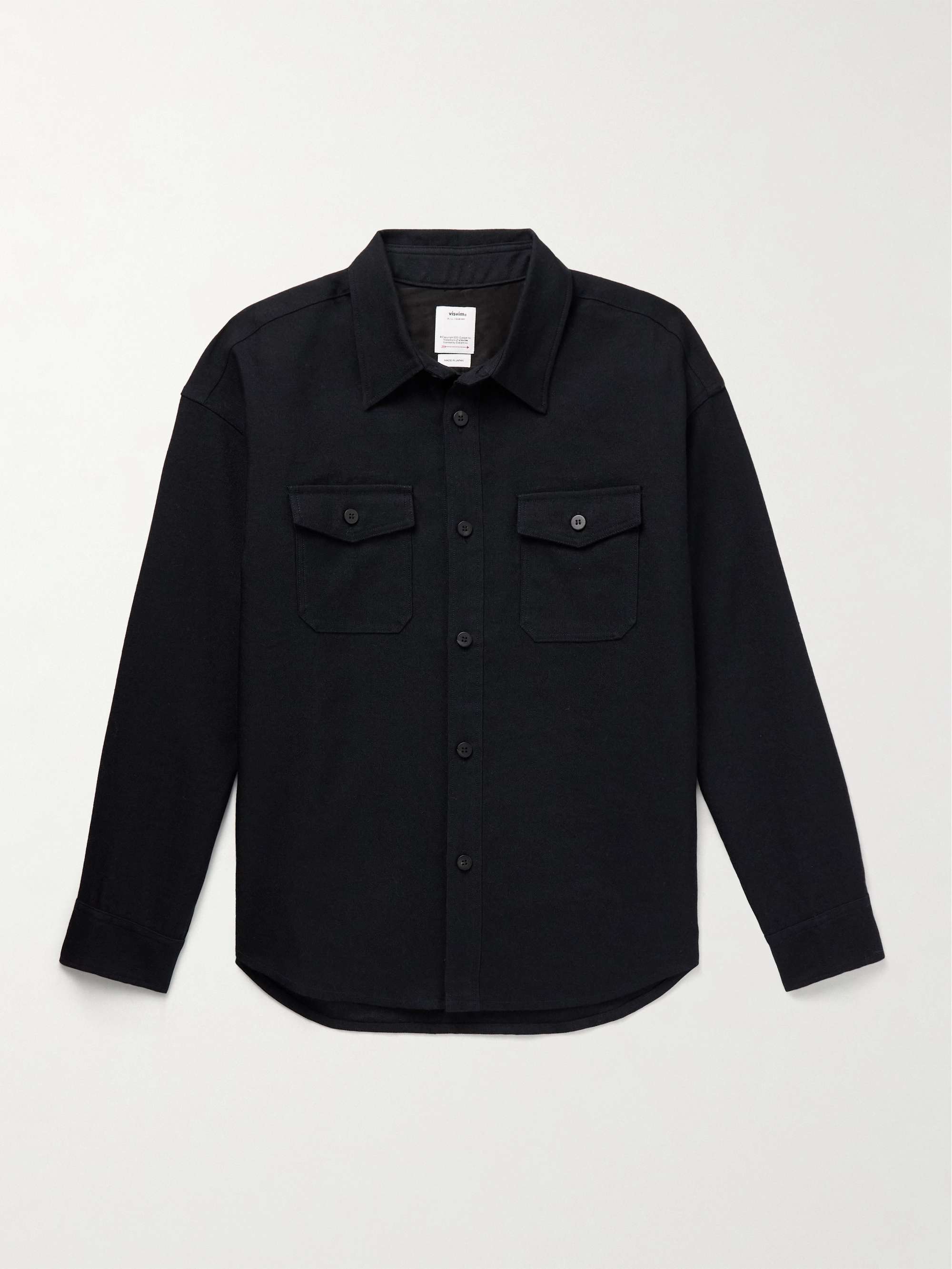 Wool and Linen-Blend Overshirt view