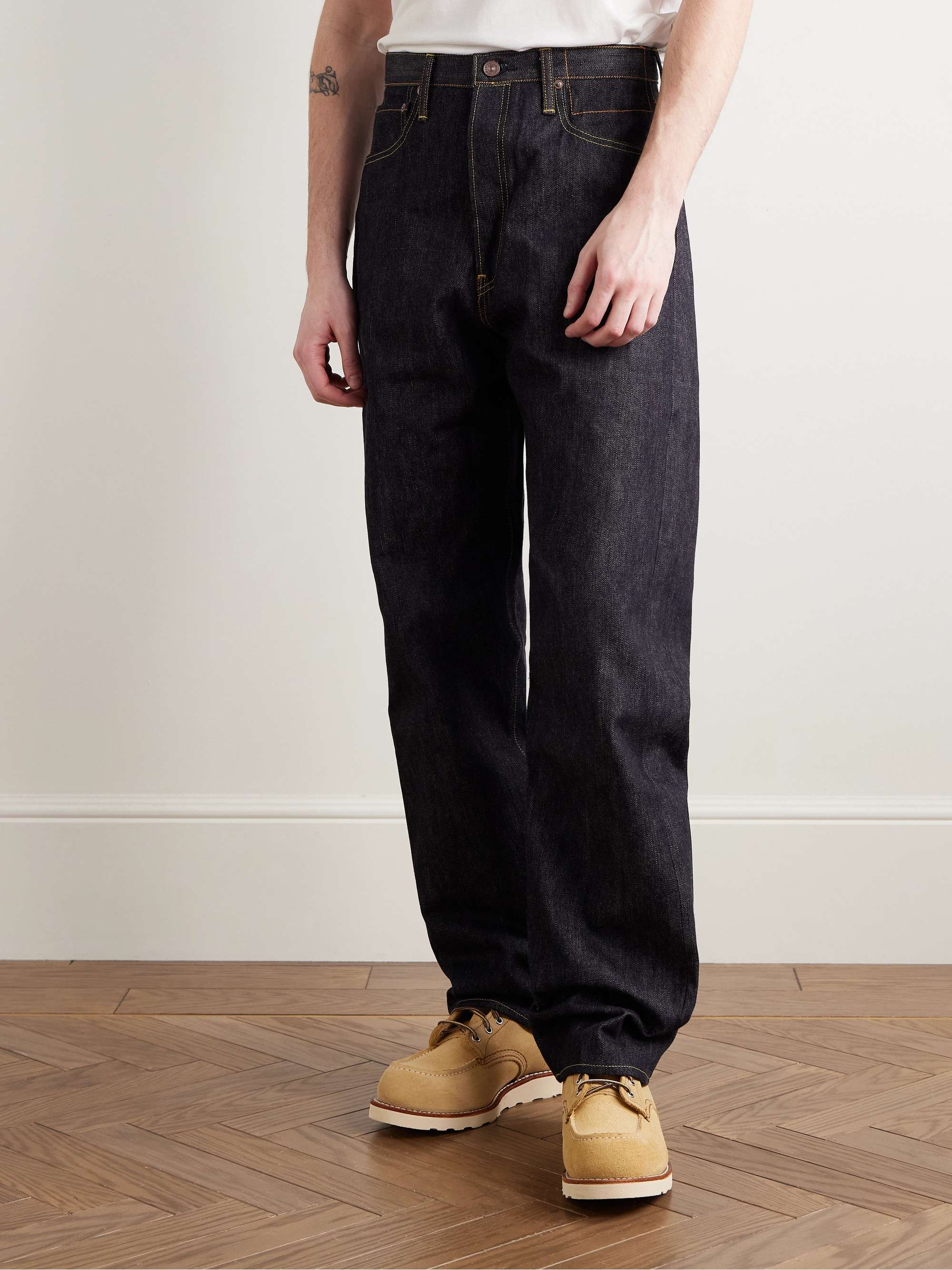 Social Sculpture 01 Straight-Leg Selvedge Jeans view