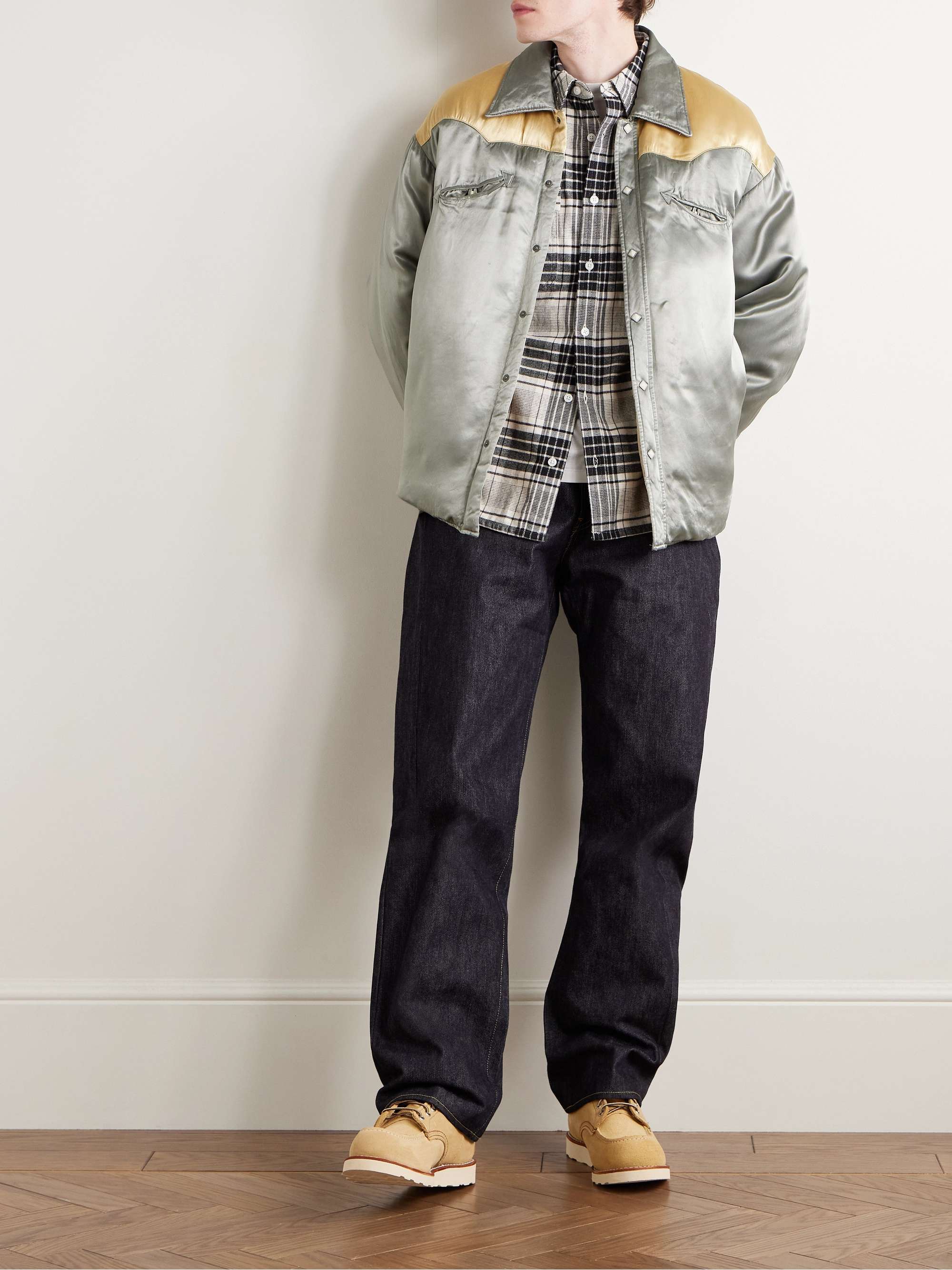 Social Sculpture 01 Straight-Leg Selvedge Jeans view