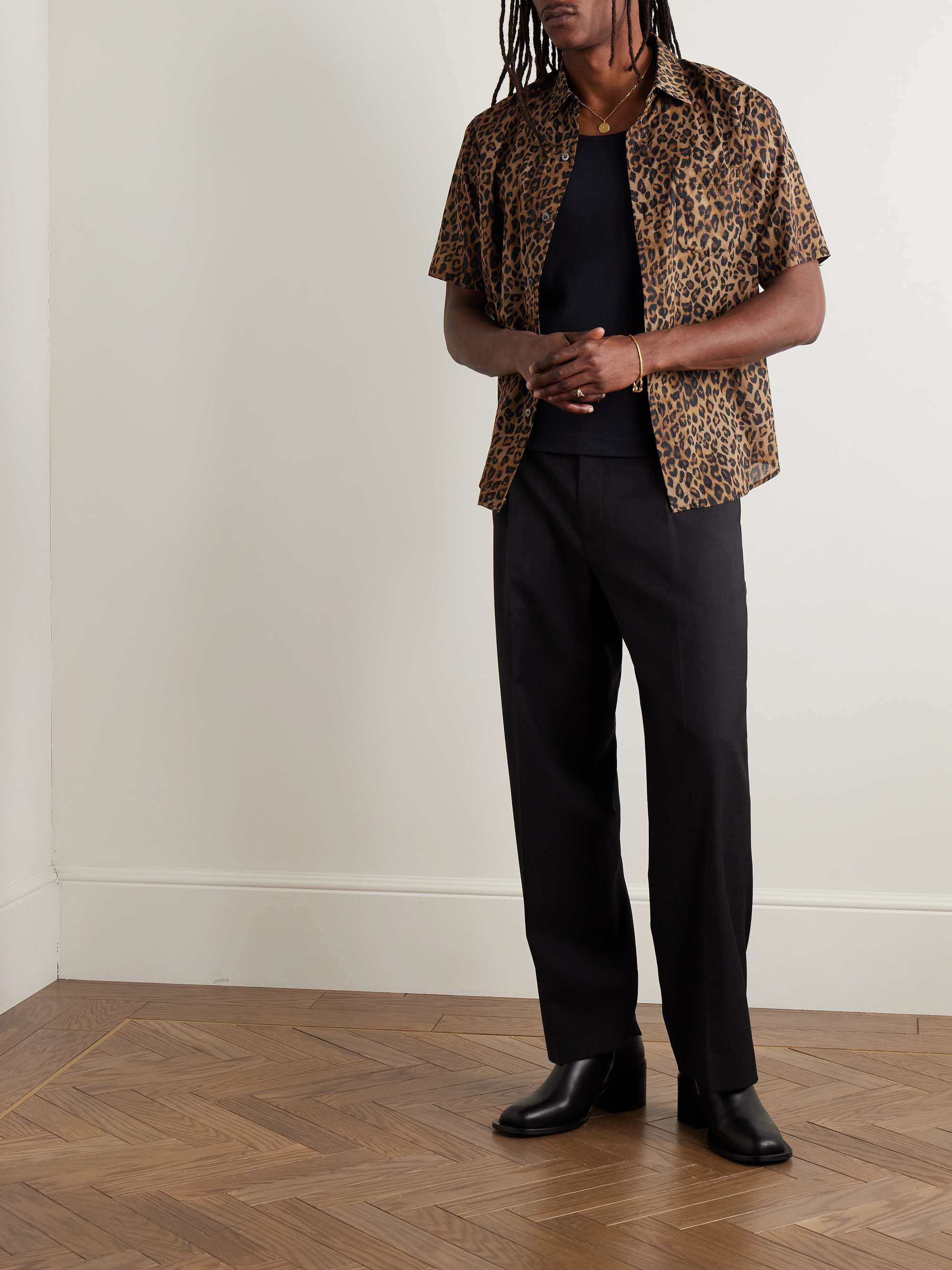 Printed Cotton Shirt view