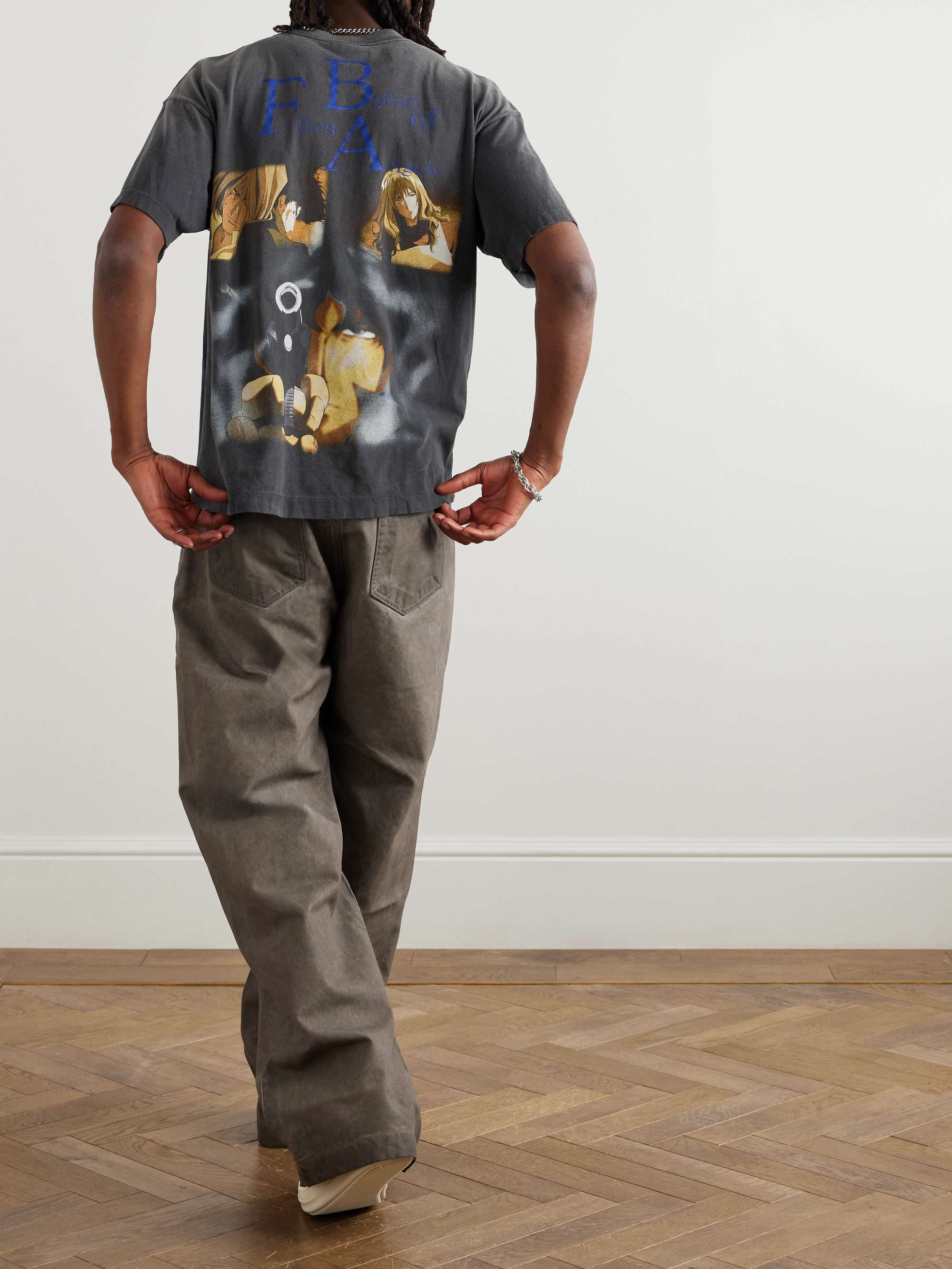 + Cowboy Bebop Printed Cotton-Jersey T-Shirt view