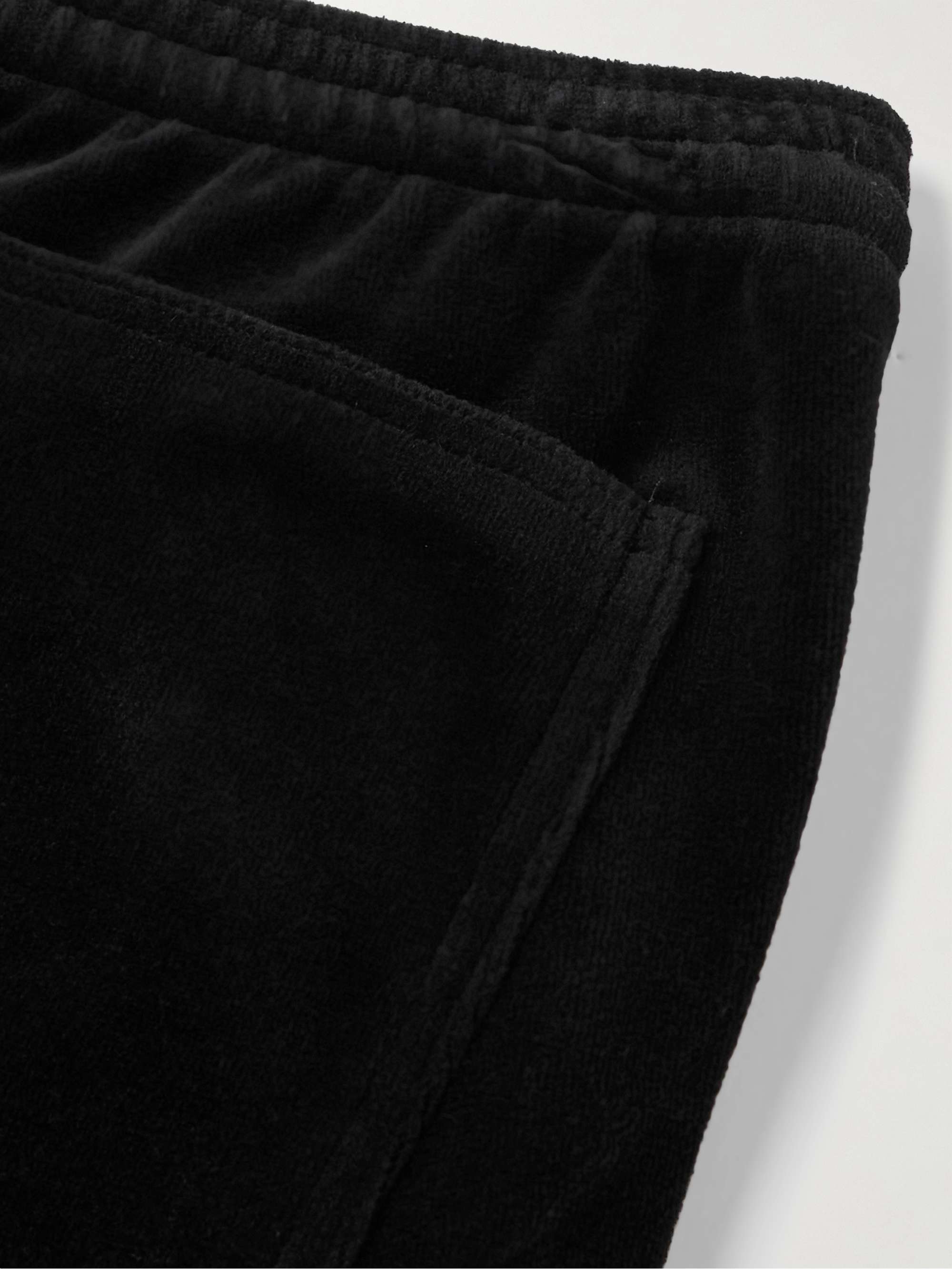 + Lastman Bootcut Cotton-Blend Velour Track Pants view