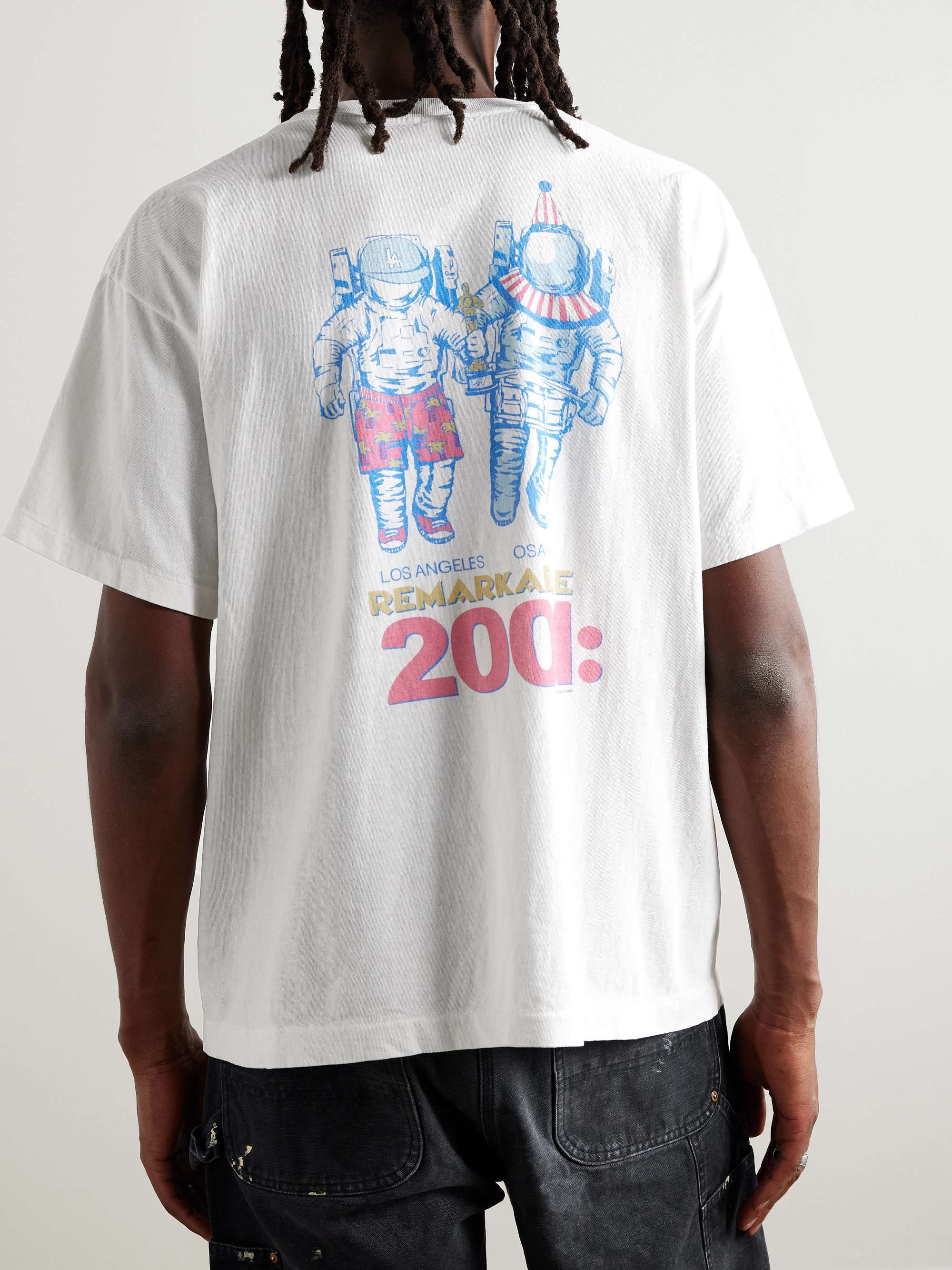 + Sean Wotherspoon Printed Cotton-Jersey T-Shirt view