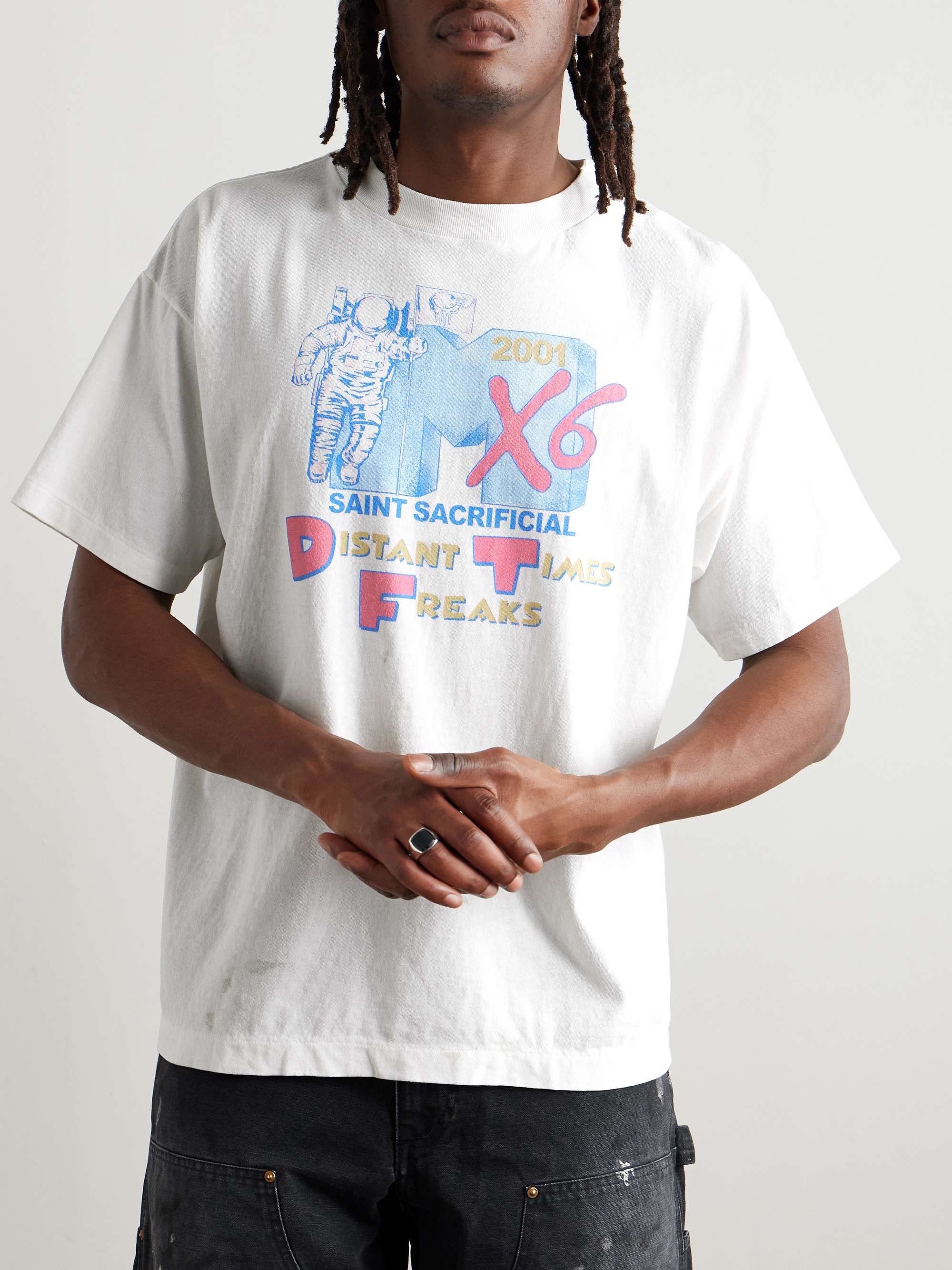 + Sean Wotherspoon Printed Cotton-Jersey T-Shirt view
