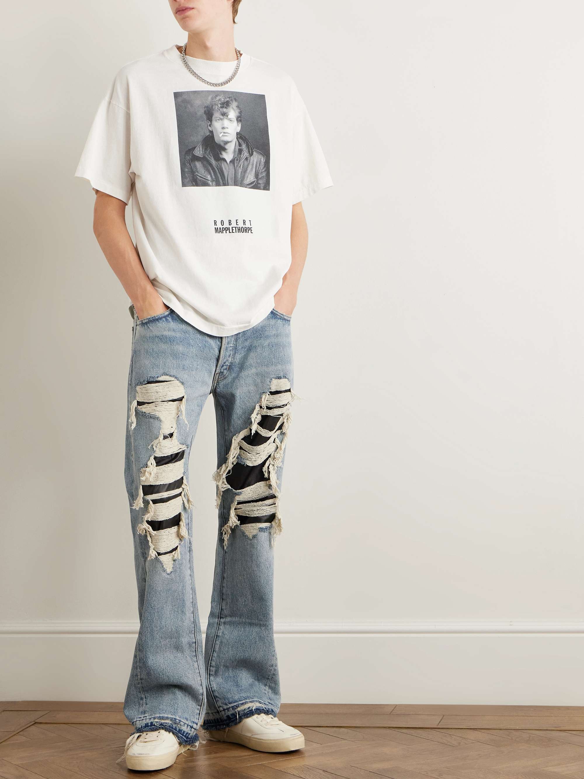 + Robert Mapplethorpe Printed Cotton-Jersey T-Shirt view