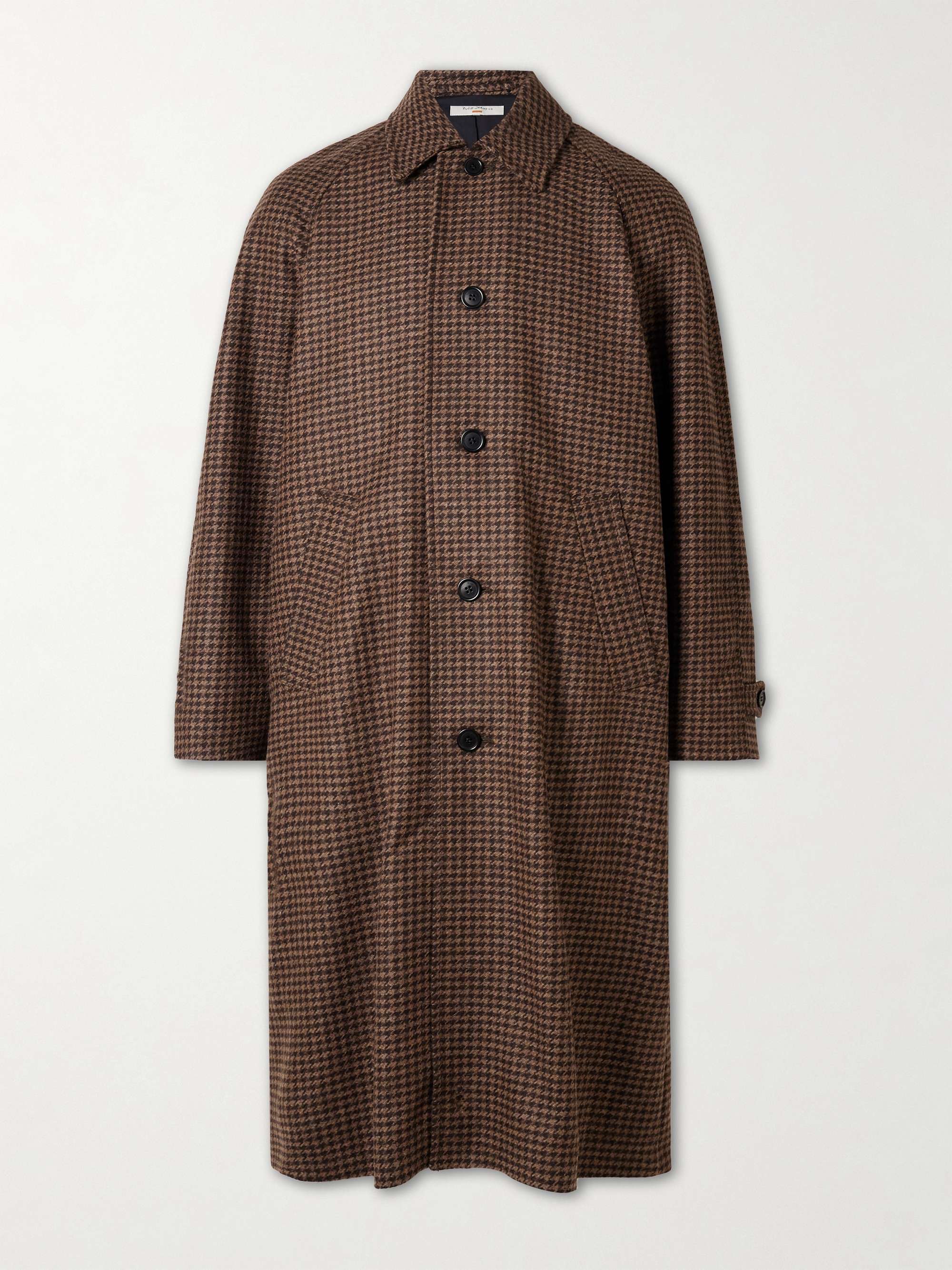 Will Houndstooth Wool-Blend Coat view