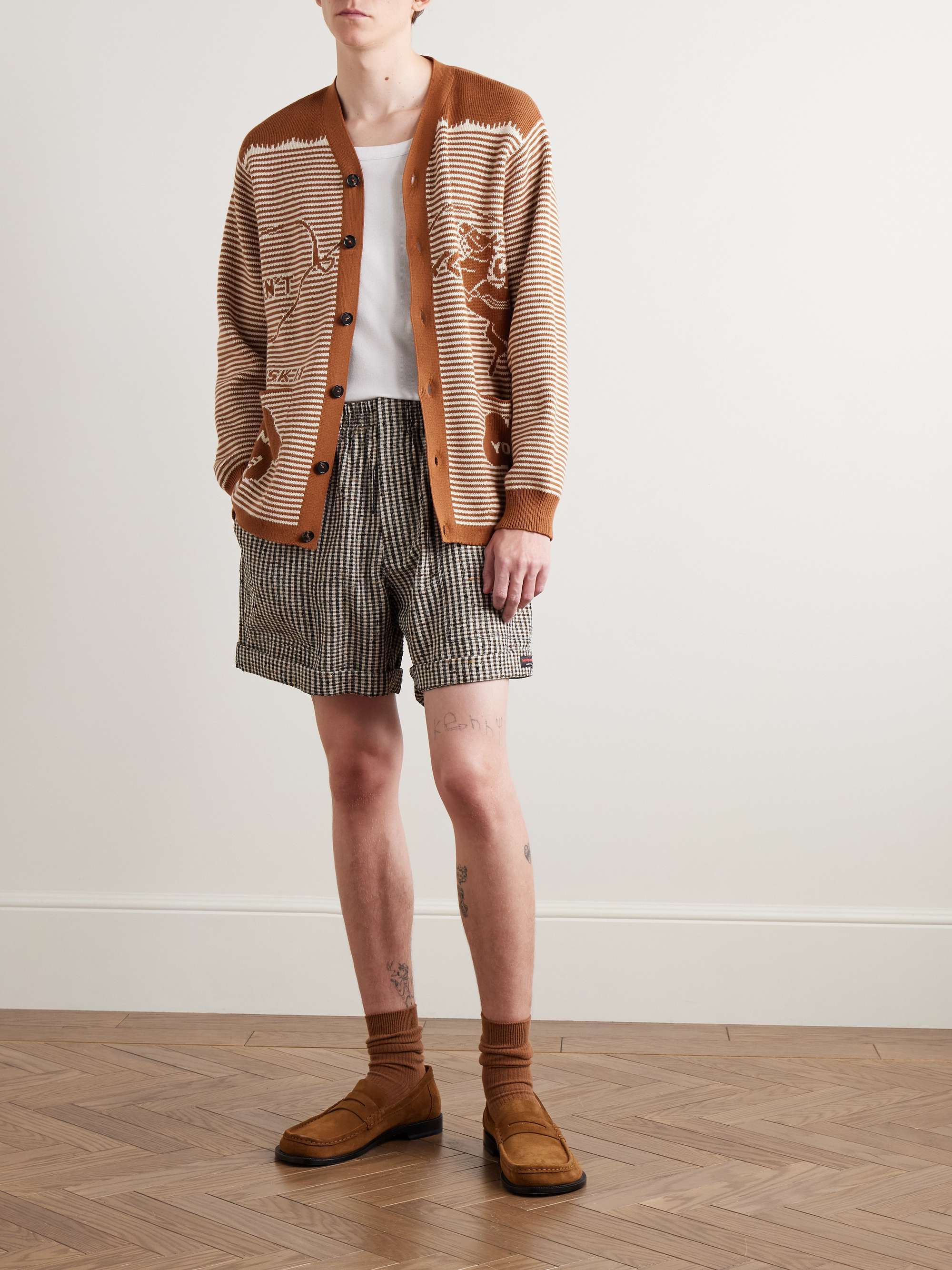 Buckaroo Cotton-Jacquard Cardigan view